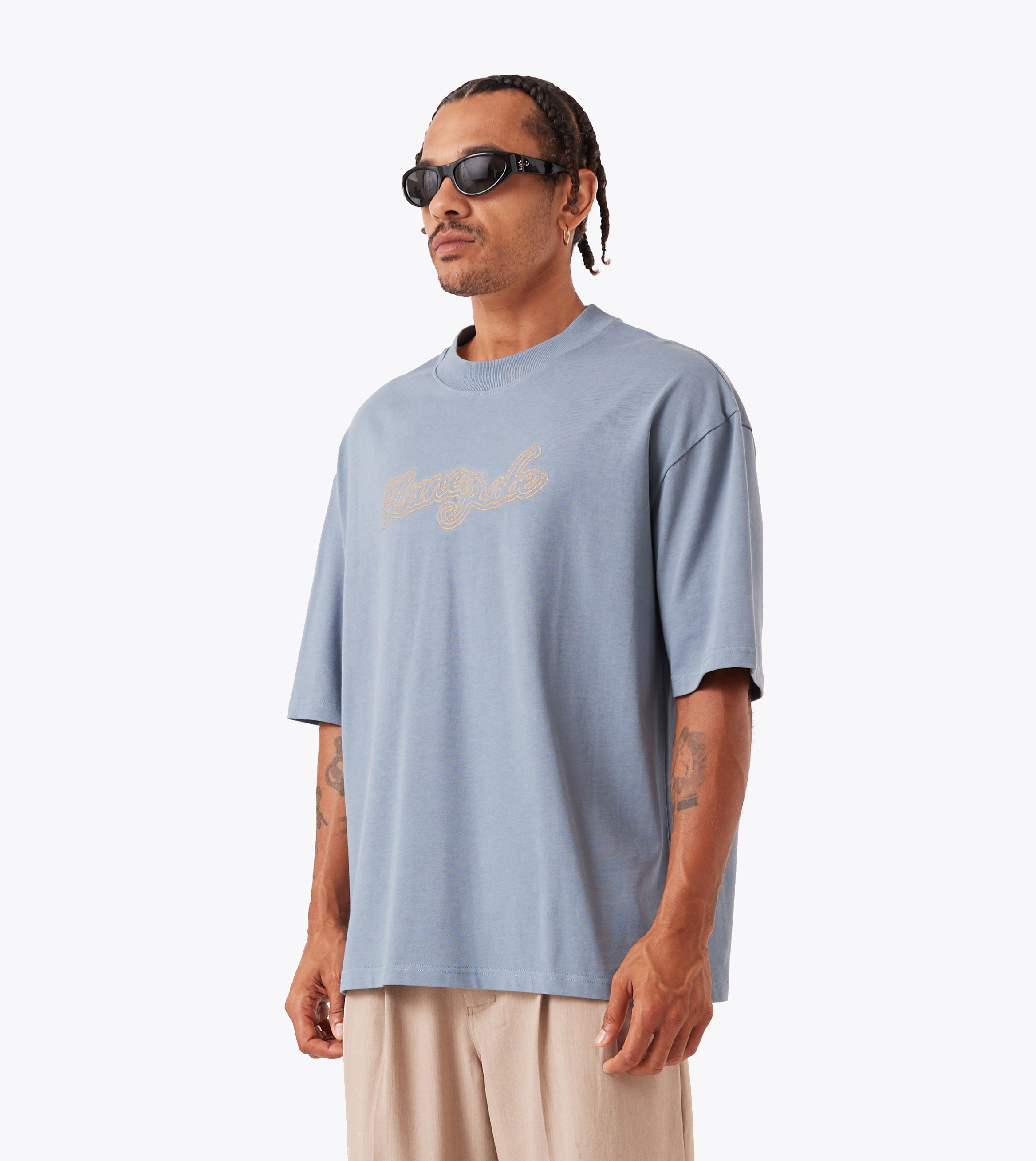 Throne Flow Tee Steel