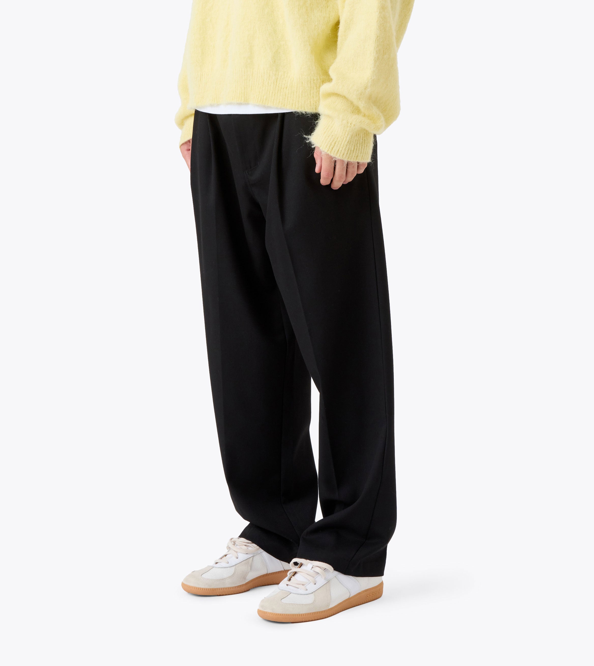 Twill Flow Pant Black