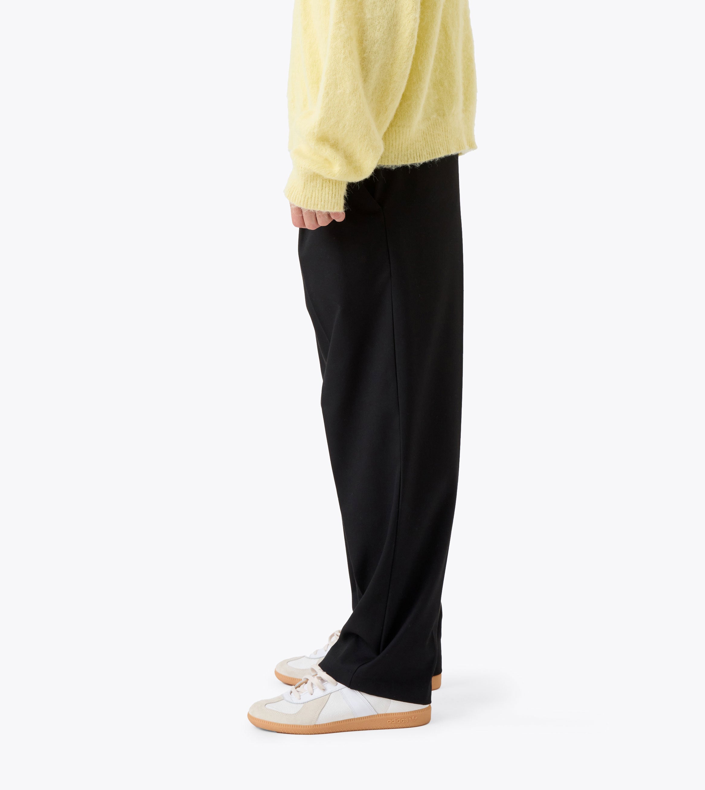 Twill Flow Pant Black