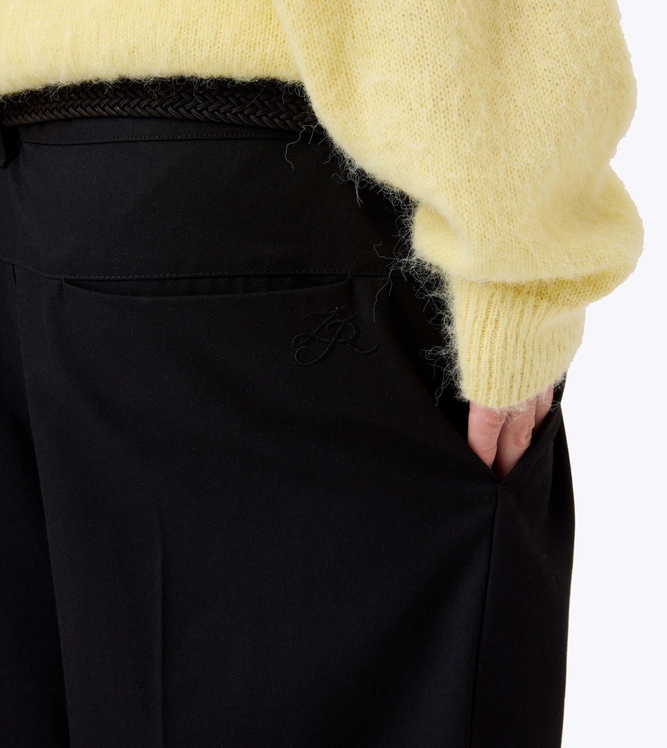 Twill Flow Pant Black