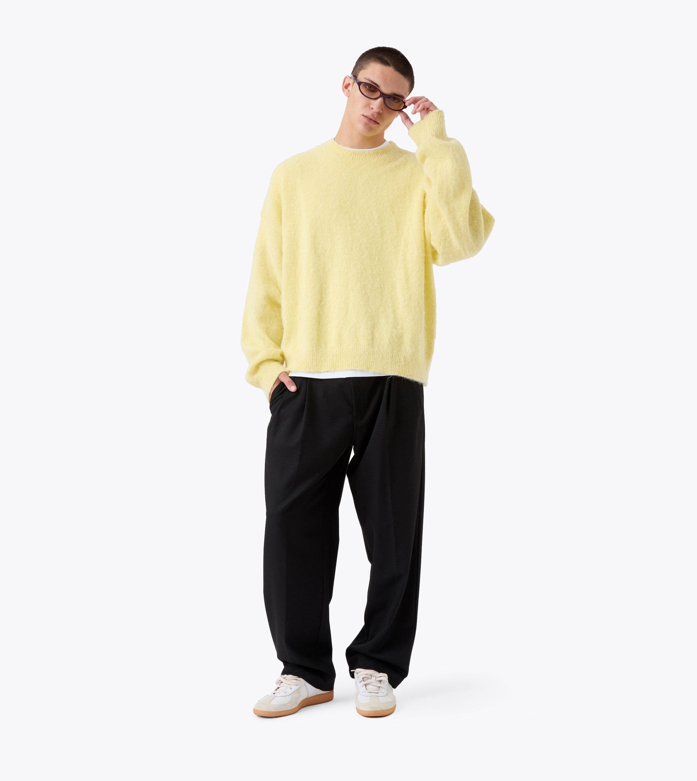 Twill Flow Pant Black