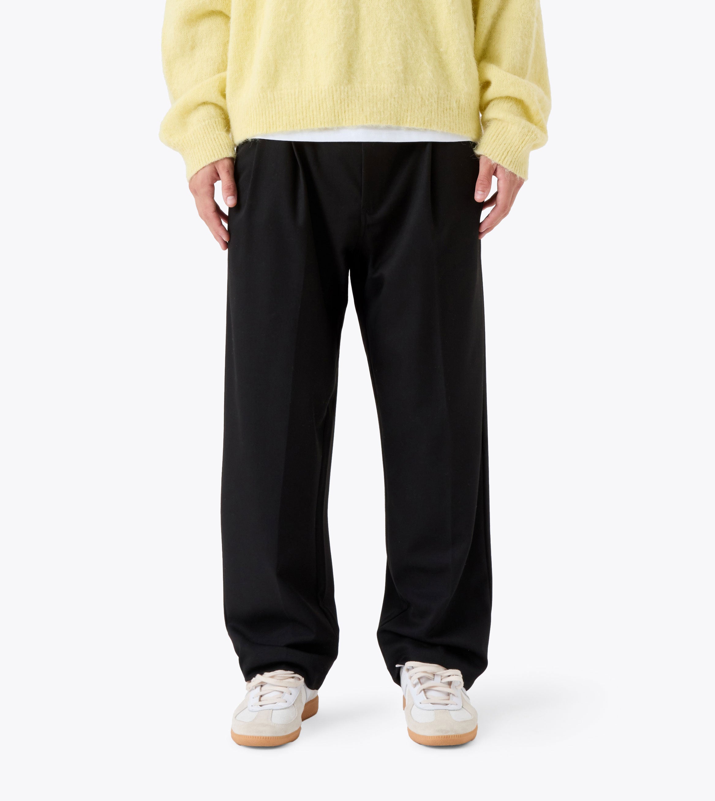 Twill Flow Pant Black