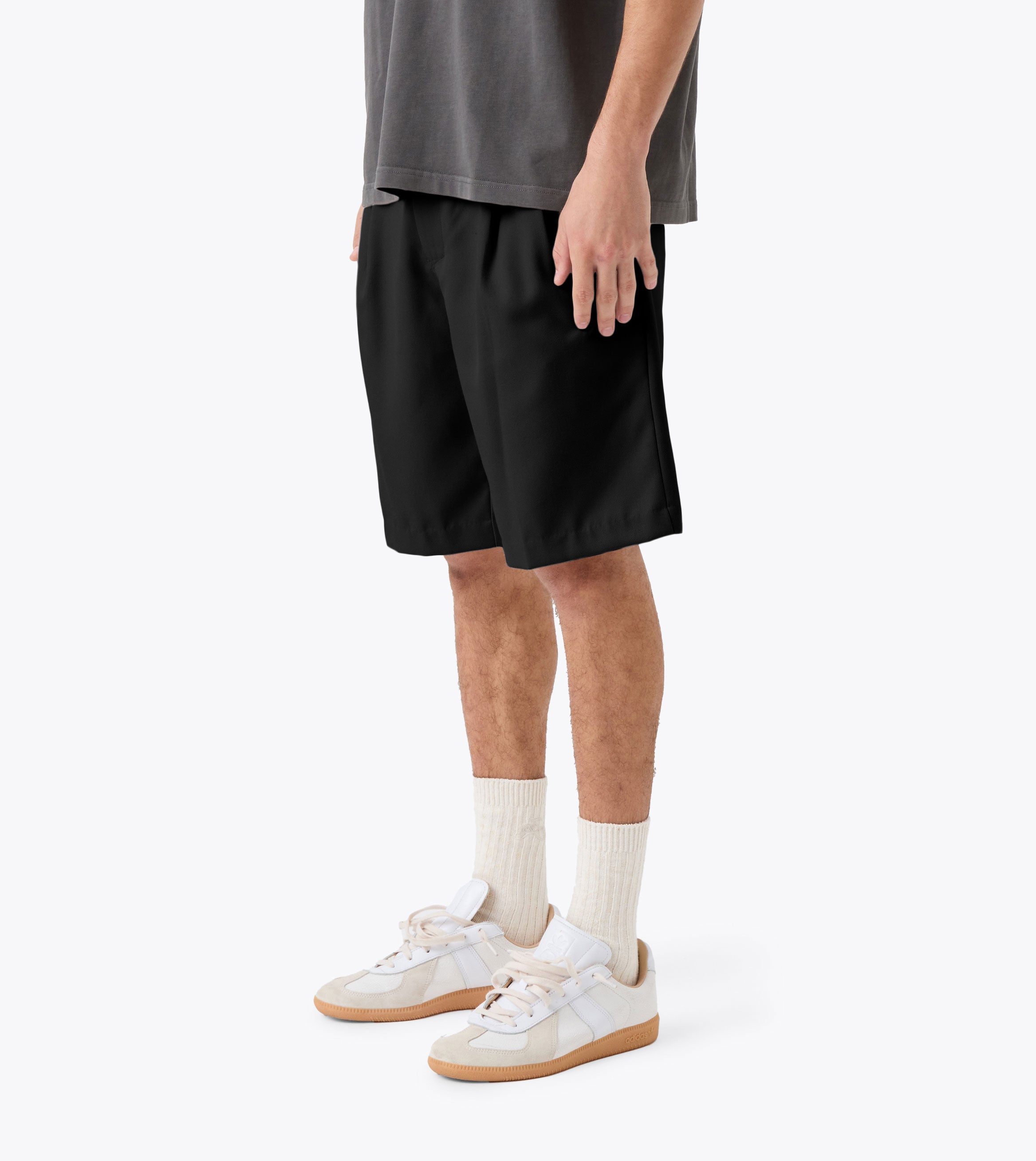 Twill Flow Short Black