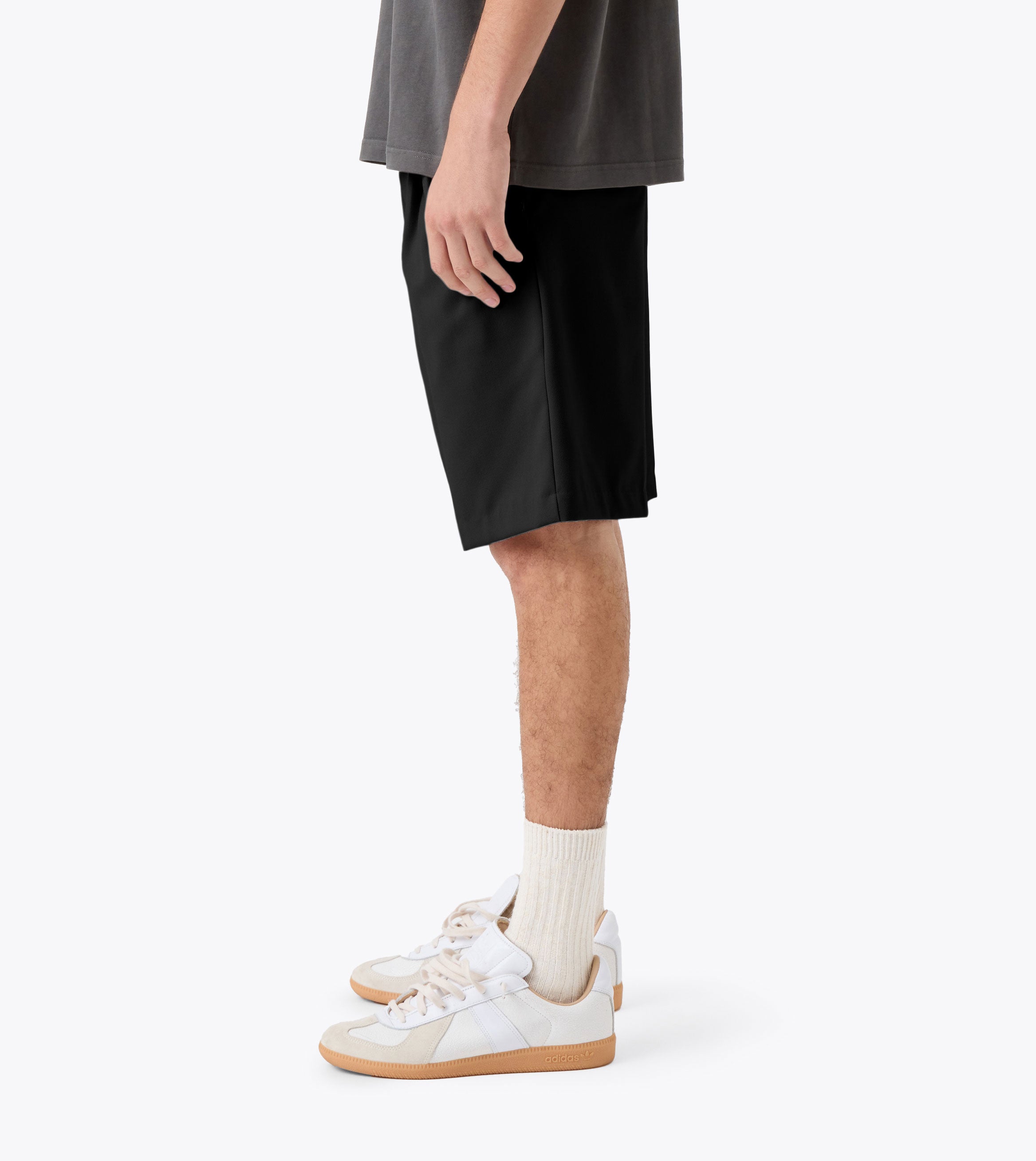 Twill Flow Short Black