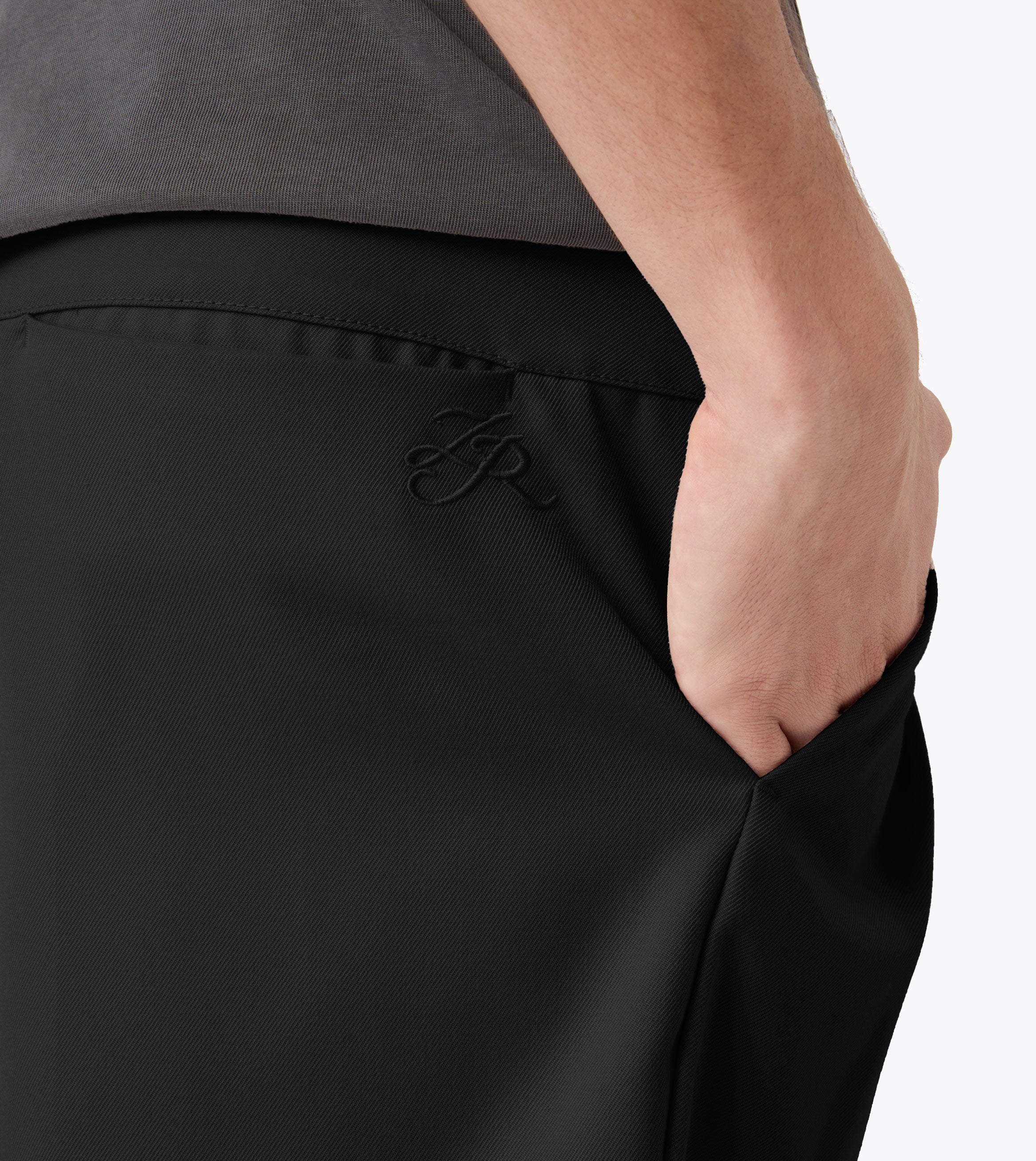 Twill Flow Short Black