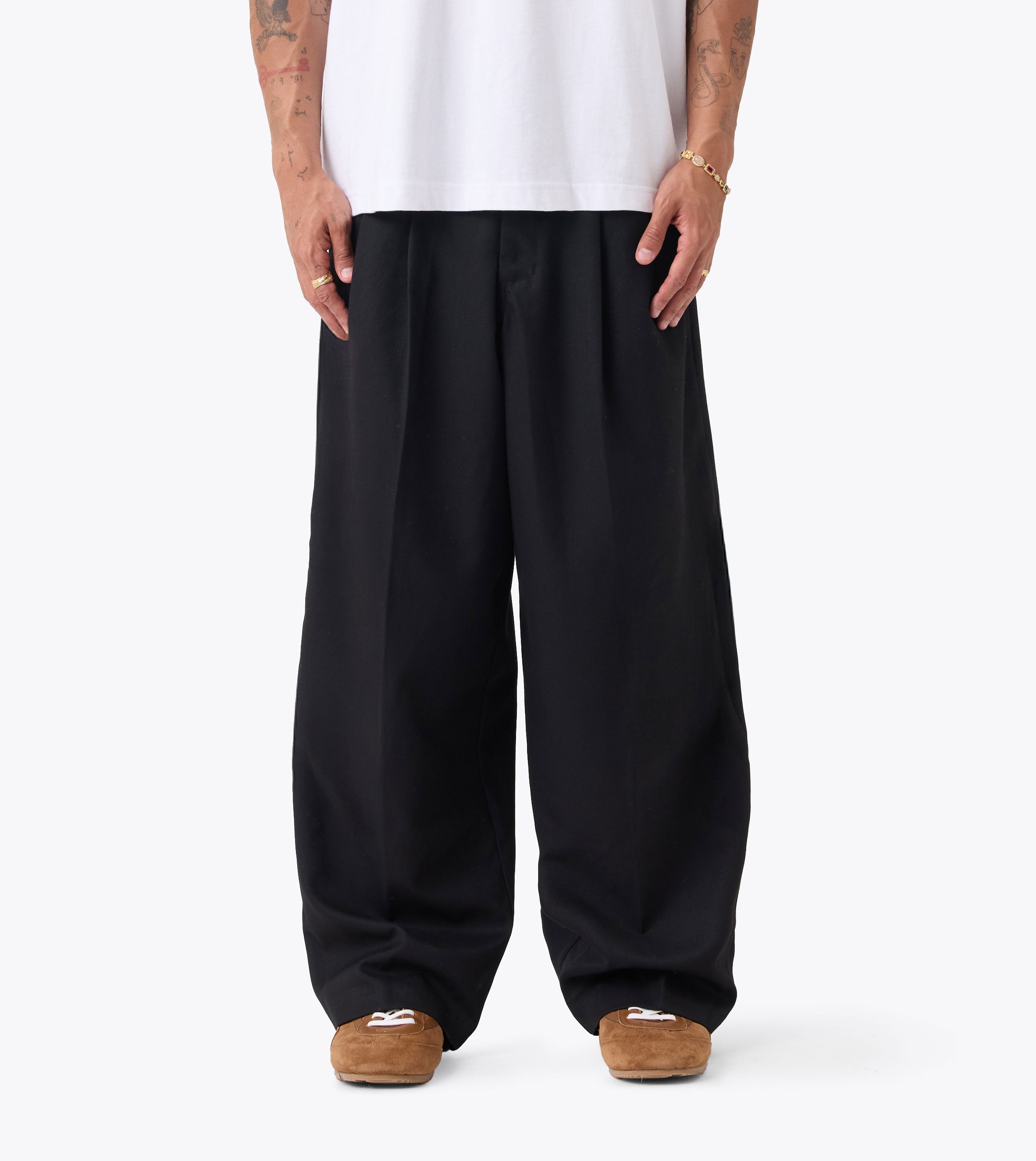 Twill Mega Pant Black