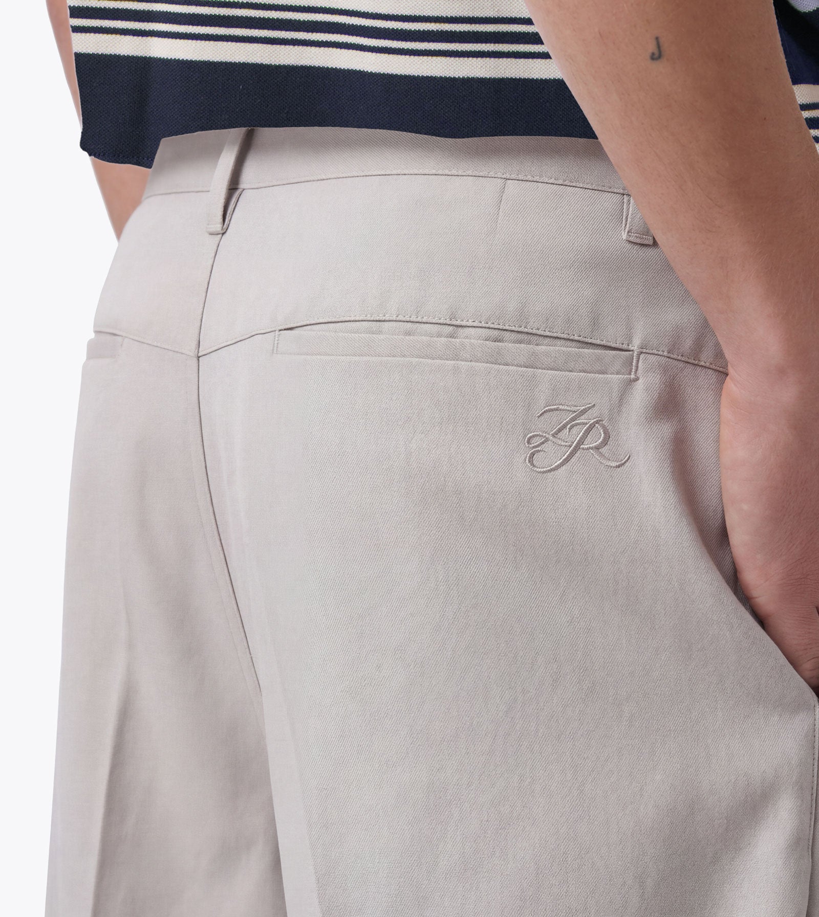 Twill Mega Pant Ecru - Coming Soon