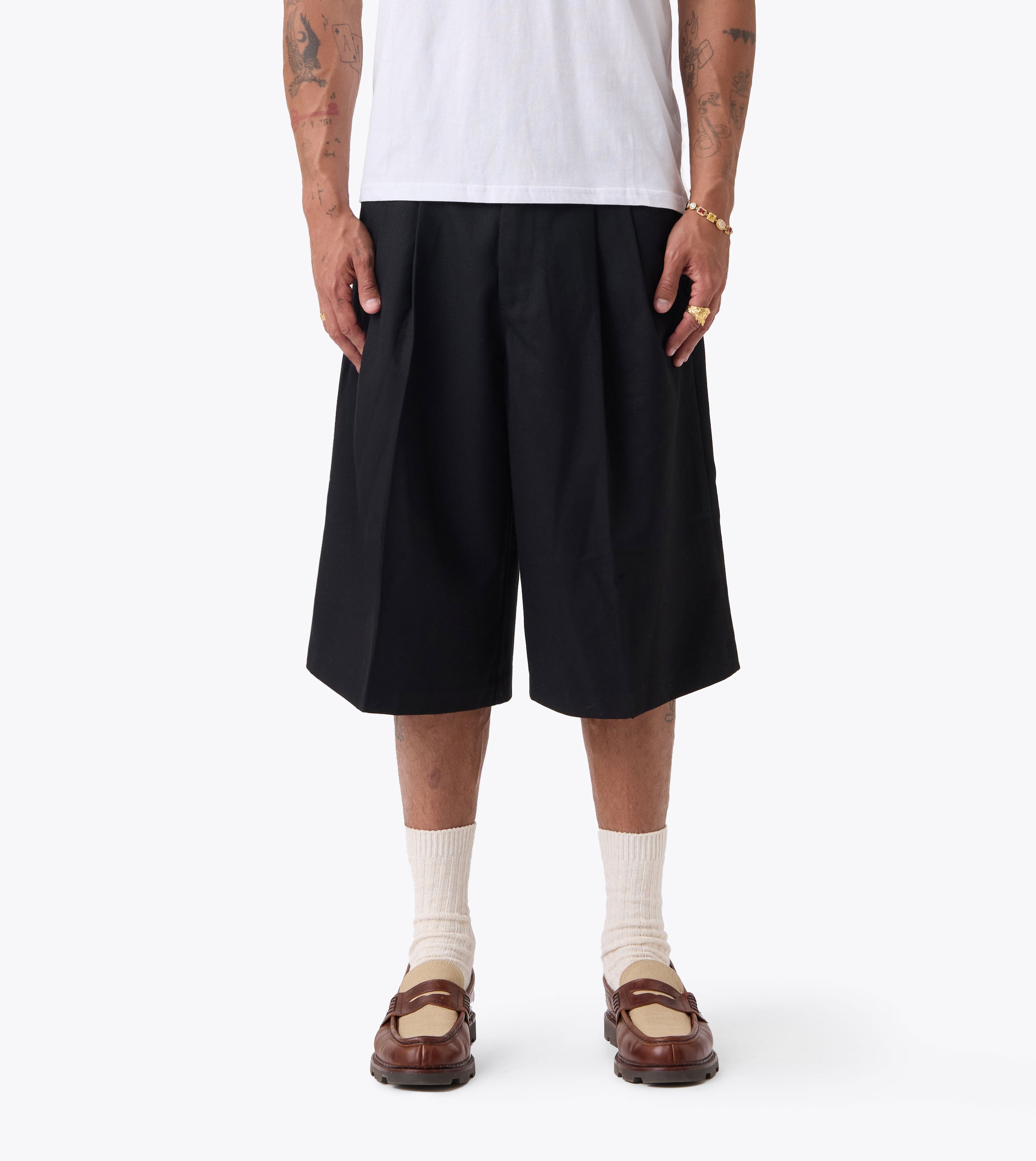 Twill Mega Short Black
