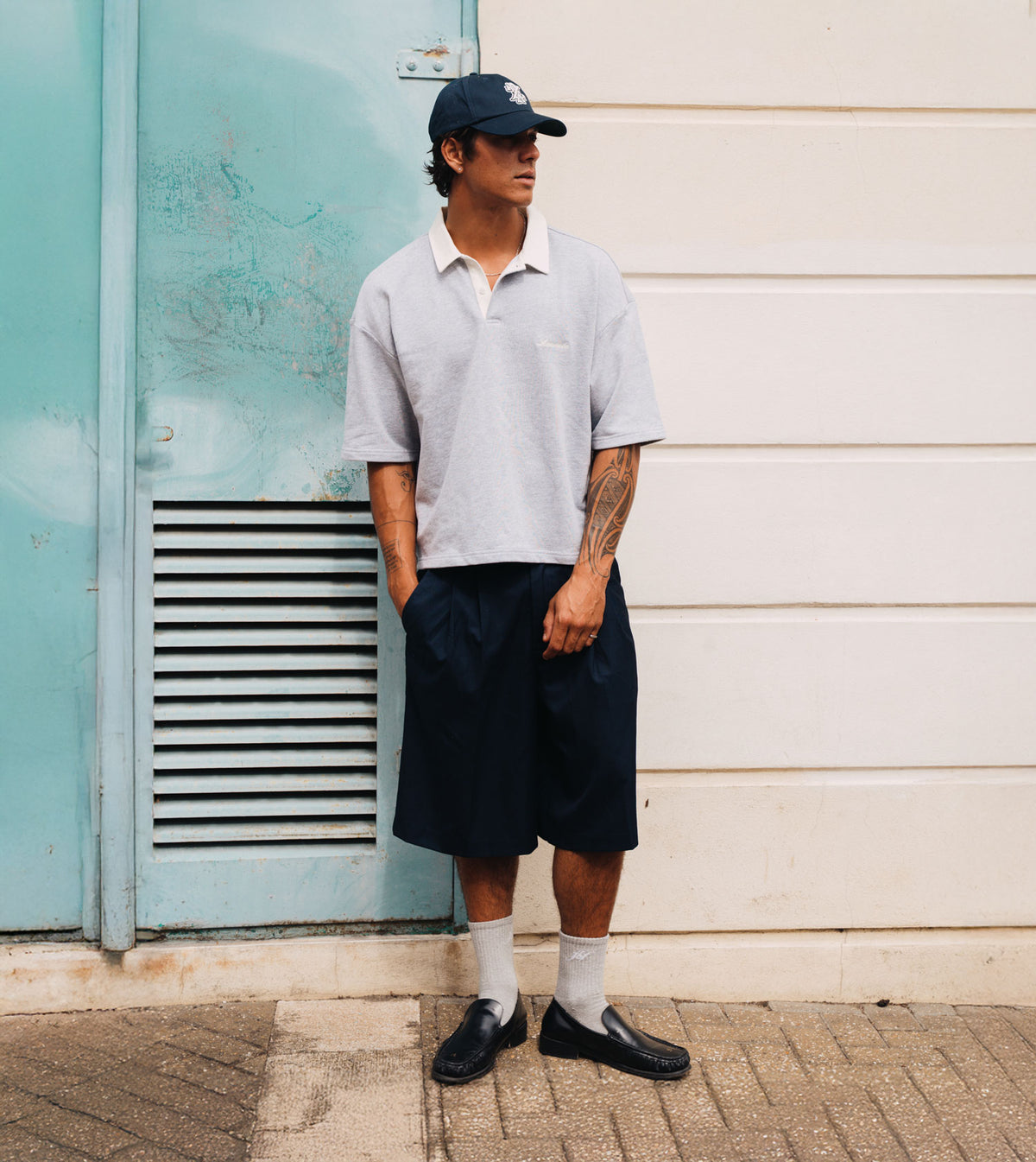 Twill Mega Short Navy
