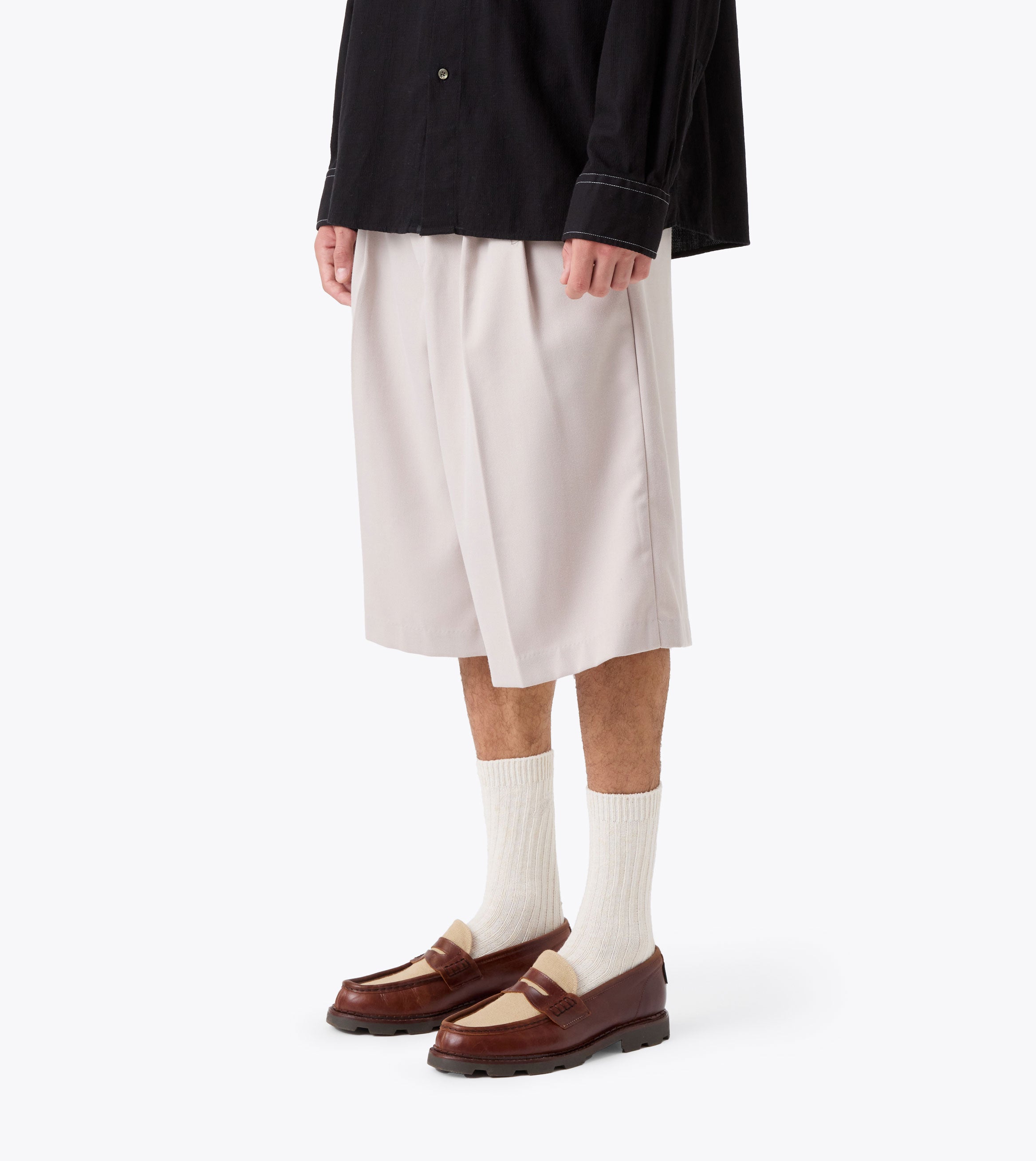 Twill Mega Short Ecru