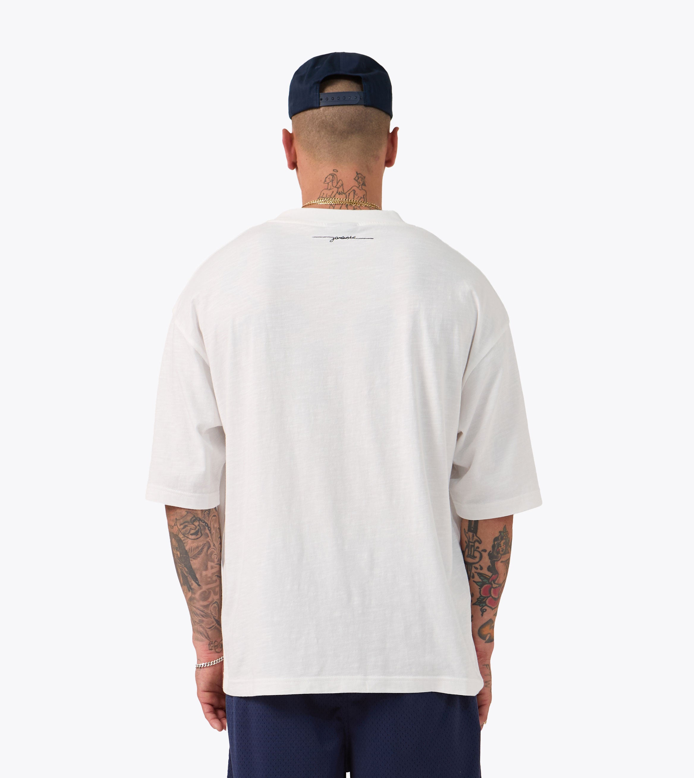ZDH Slub Flow Tee Vintage White