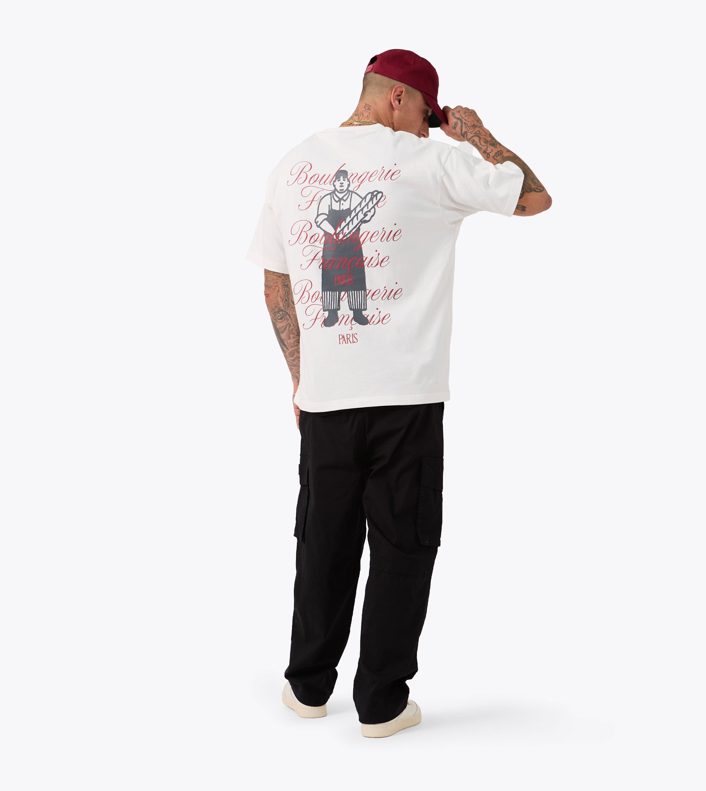 ZR Bakery Box Tee Vintage White