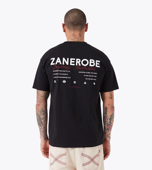 ZR Box Tee Black