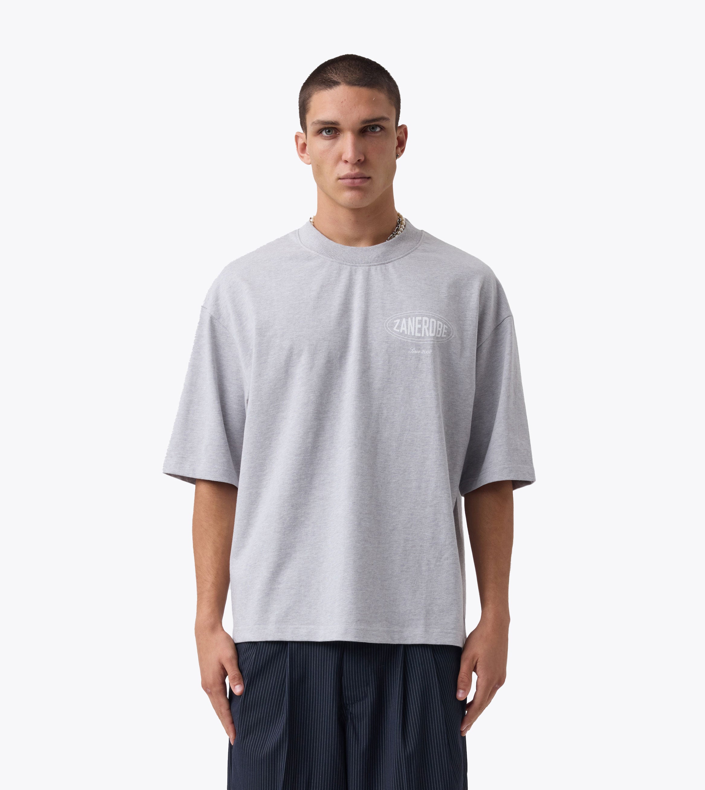 ZR Est. Flow Tee Grey Marle