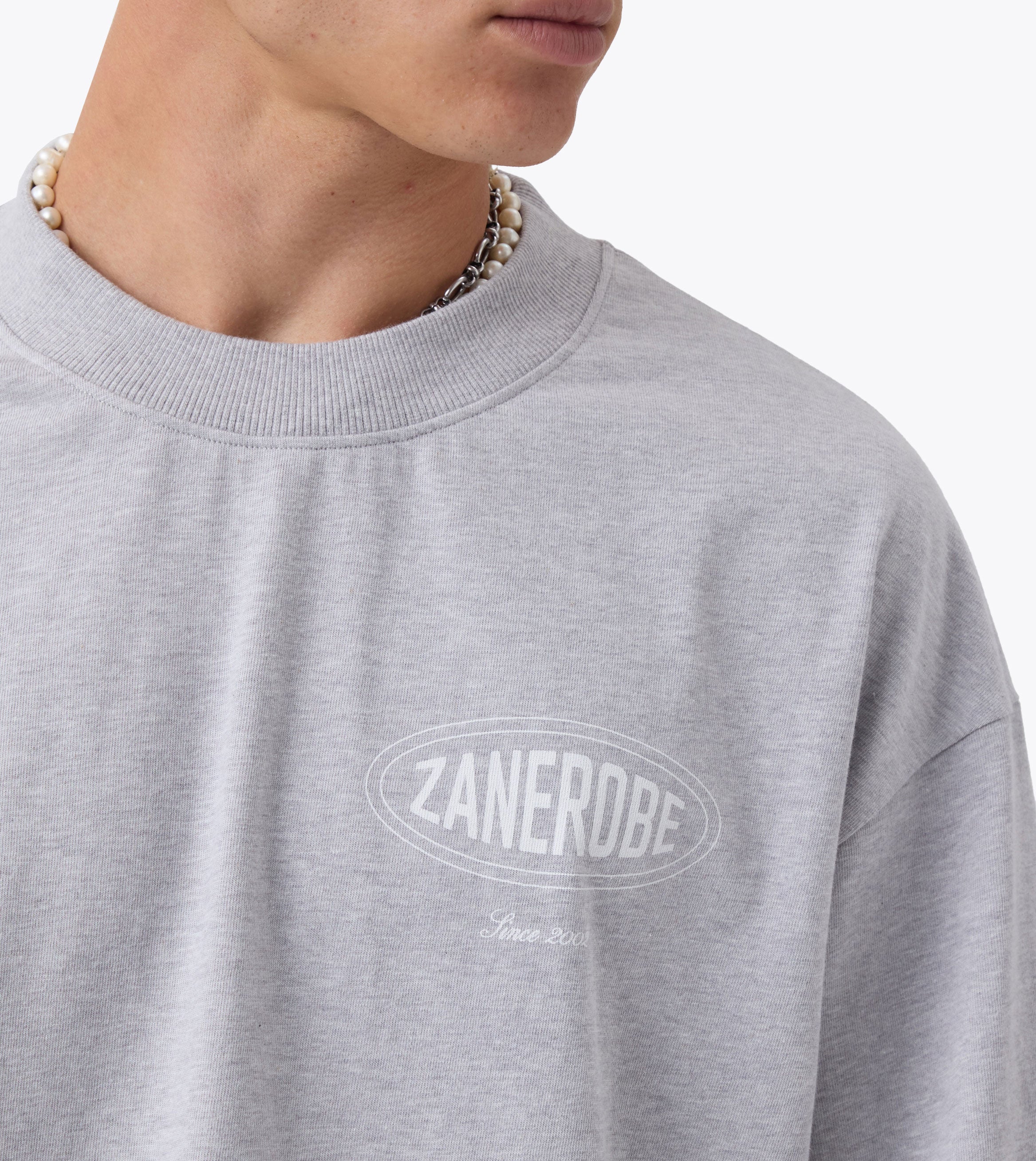 ZR Est. Flow Tee Grey Marle