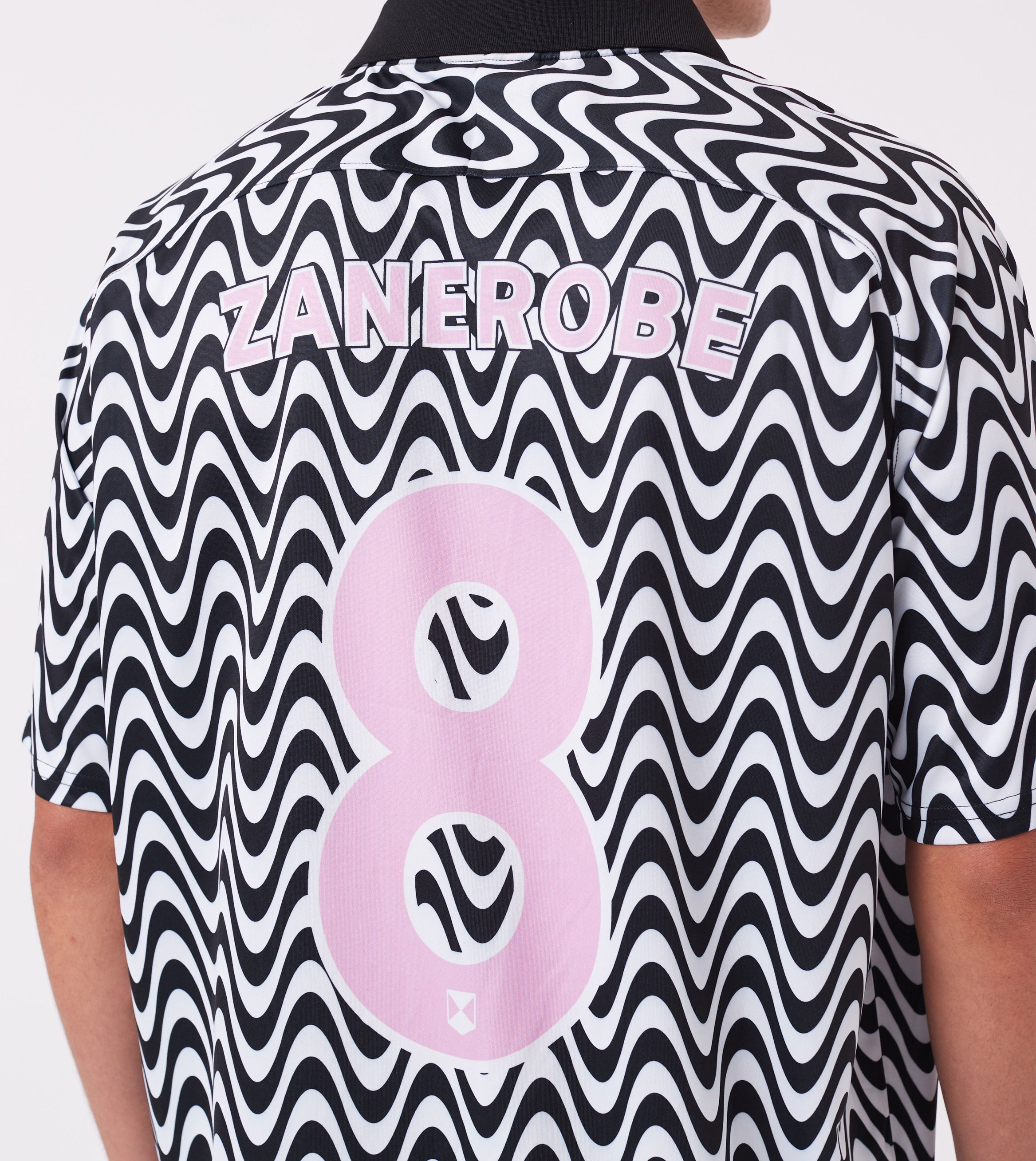 ZR Football Shirt Black/Pink