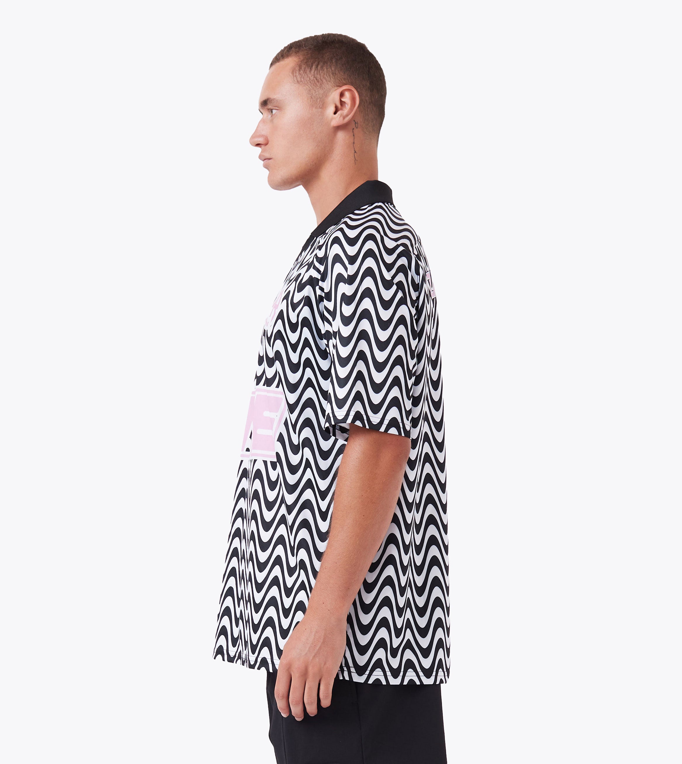 ZR Football Shirt Black/Pink