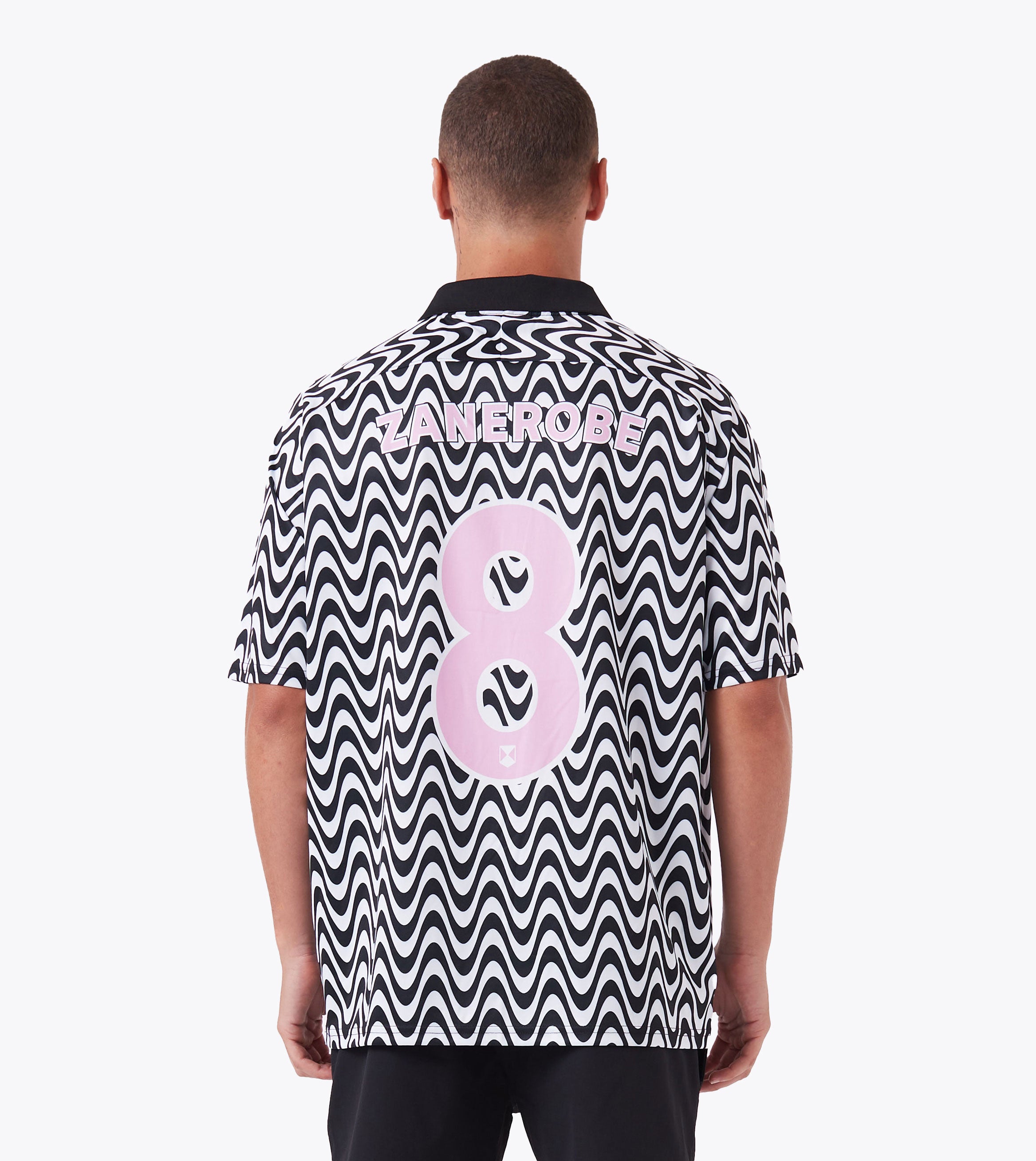 ZR Football Shirt Black/Pink