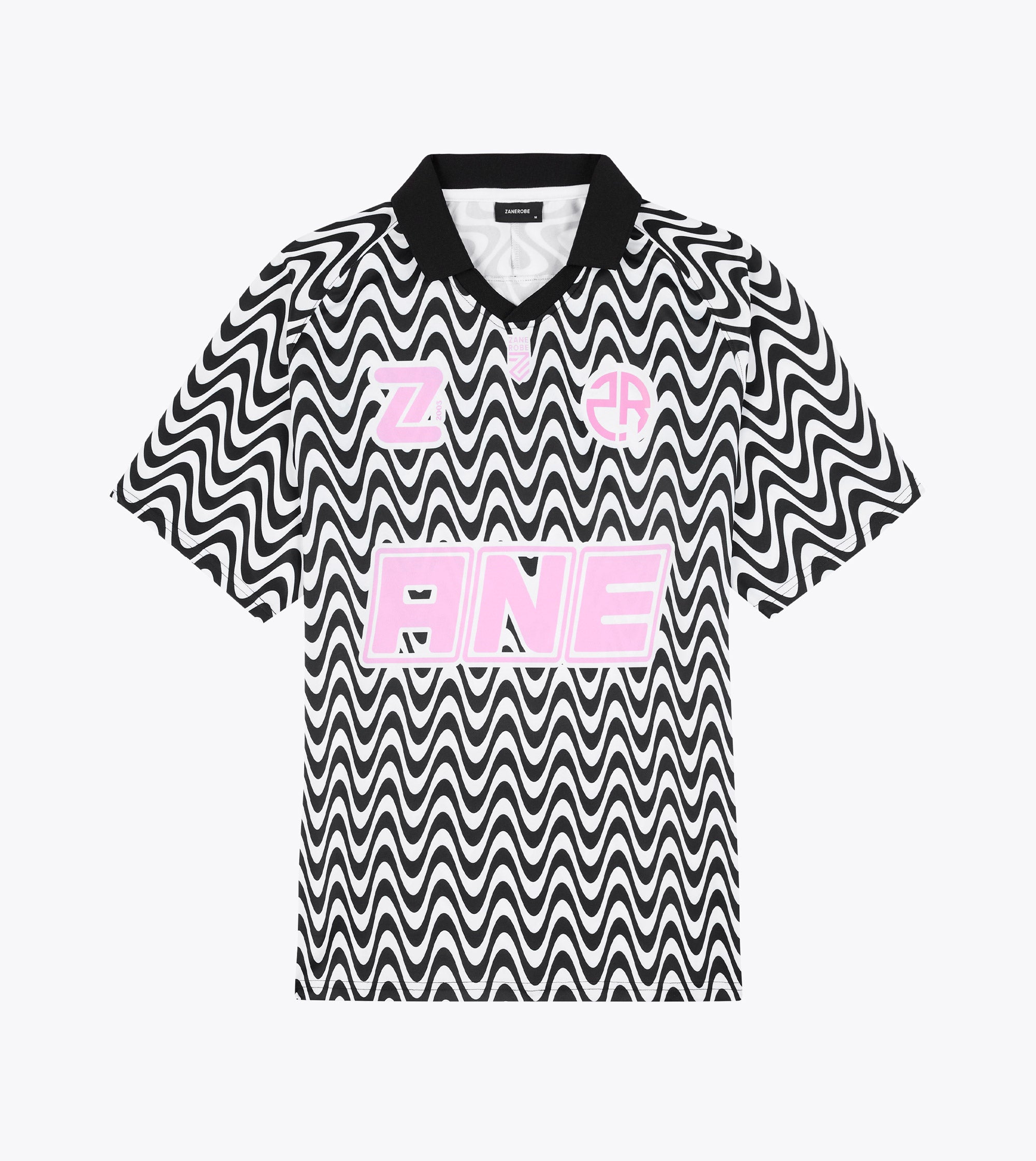 ZR Football Shirt Black/Pink