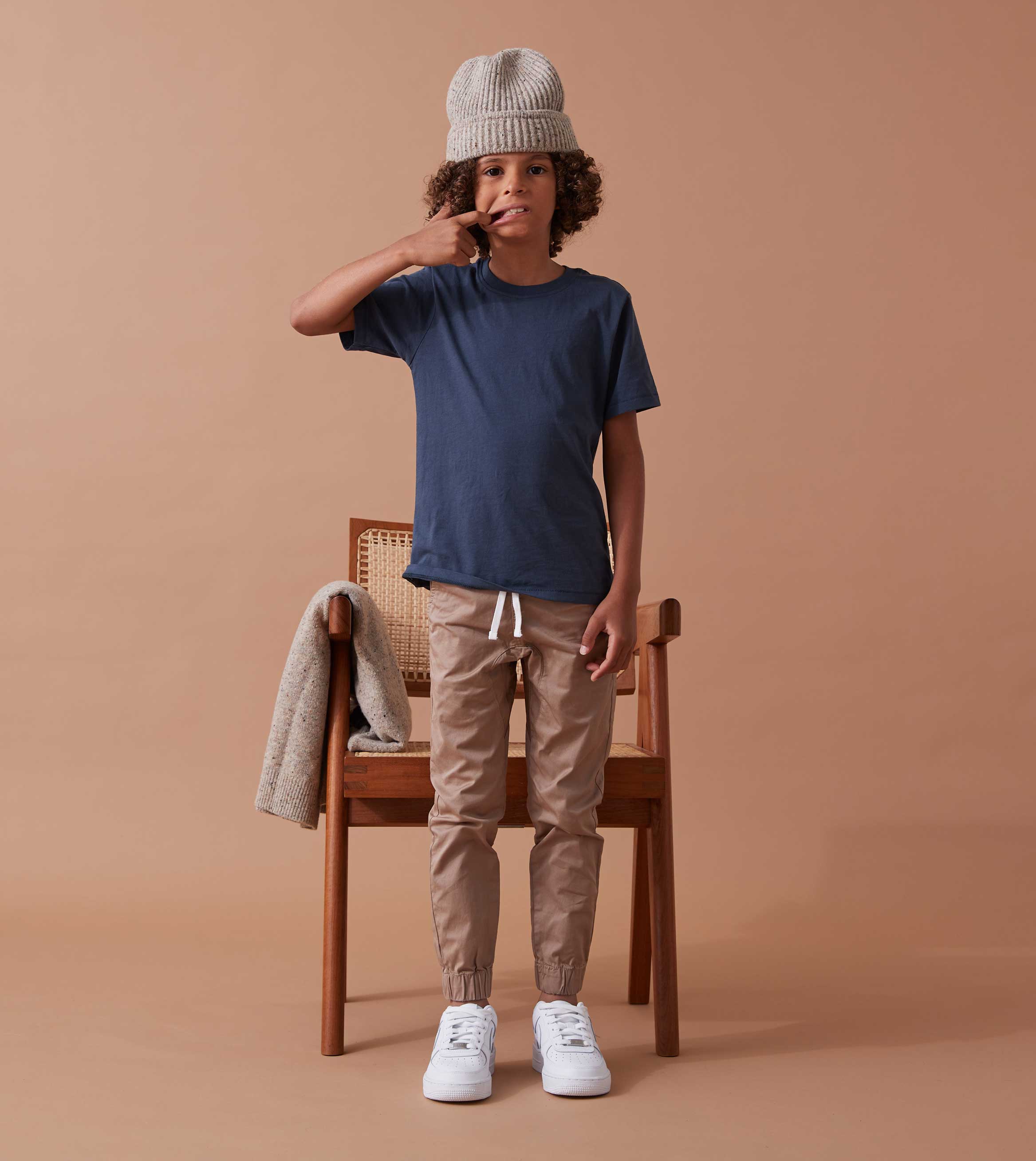 Kids Smallshot LT Jogger GD Sandstone