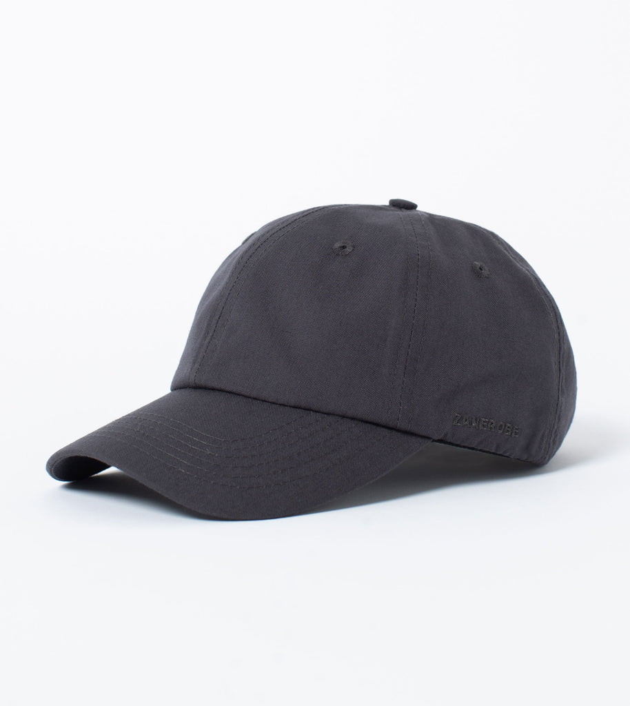 6 Panel Cap Dk Grey – ZANEROBE