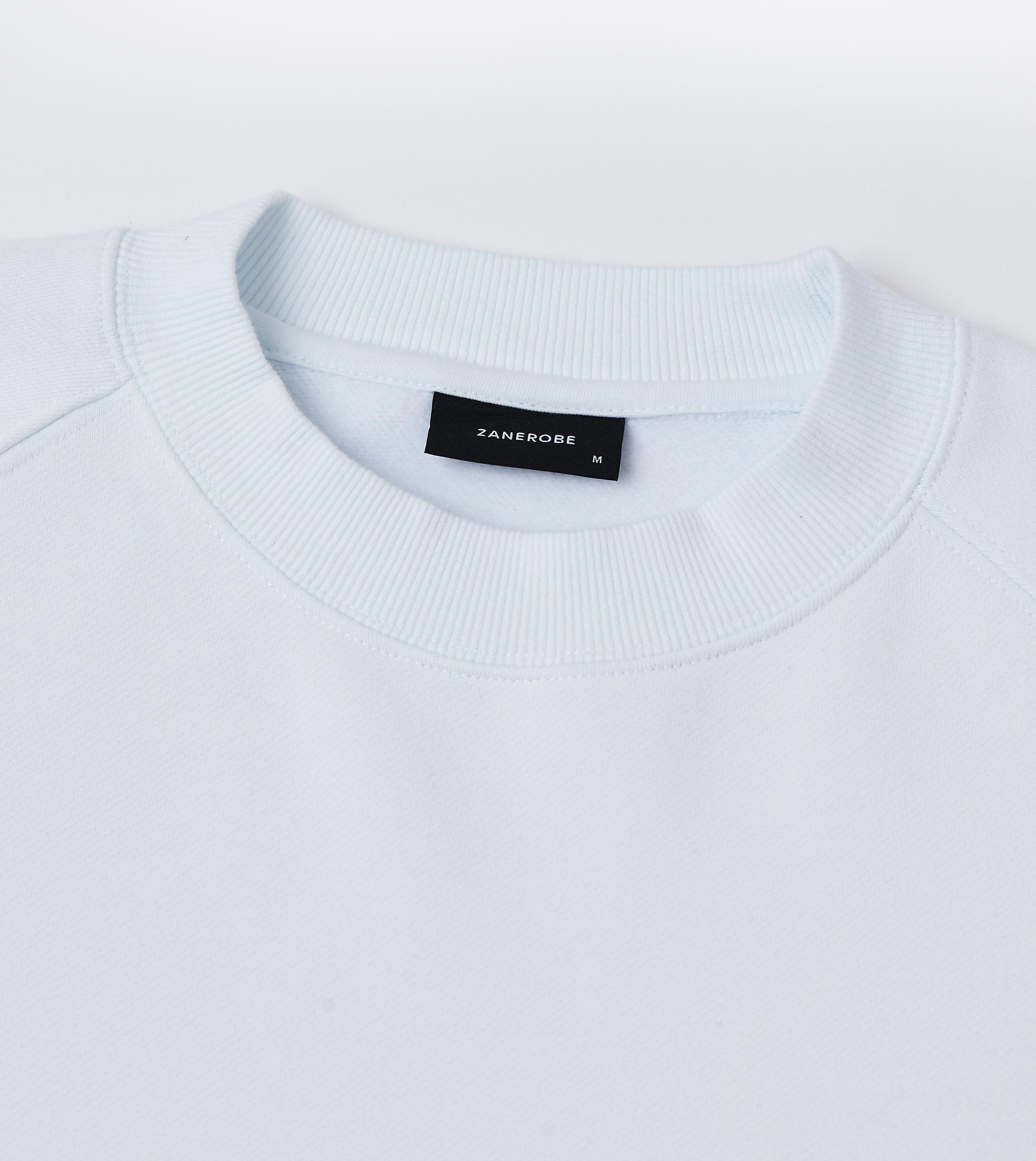 Abstract Lowgo Crew Sweat White Multi