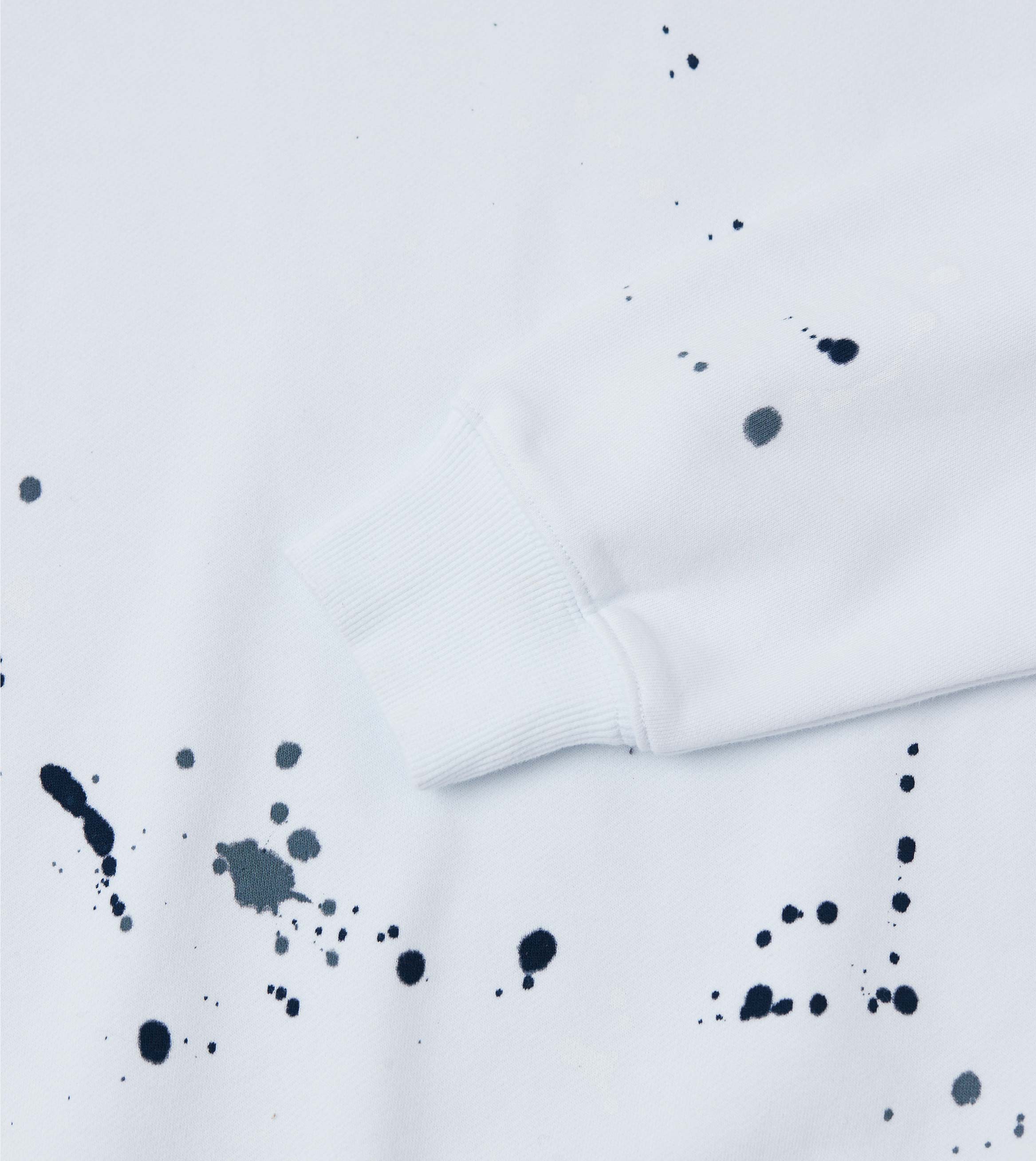 Abstract Lowgo Crew Sweat White Multi