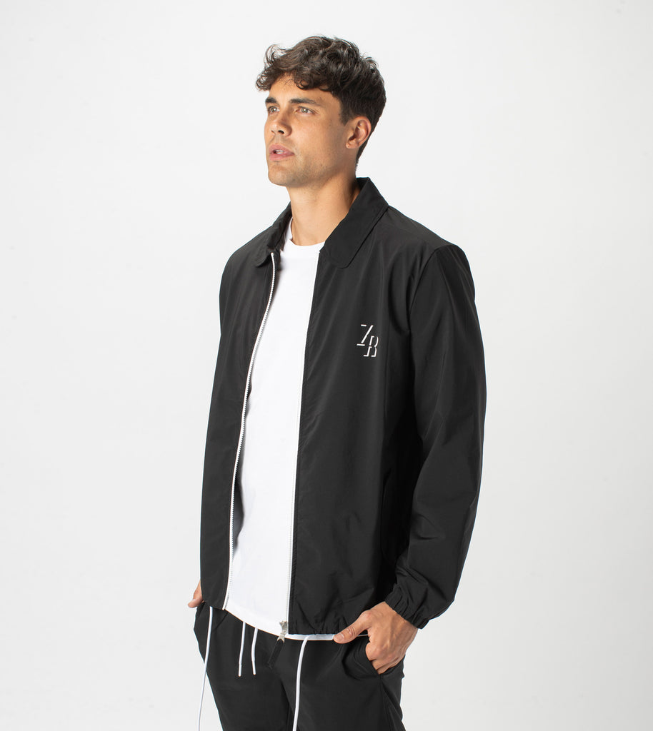 Avalon Coach Jacket Black – ZANEROBE