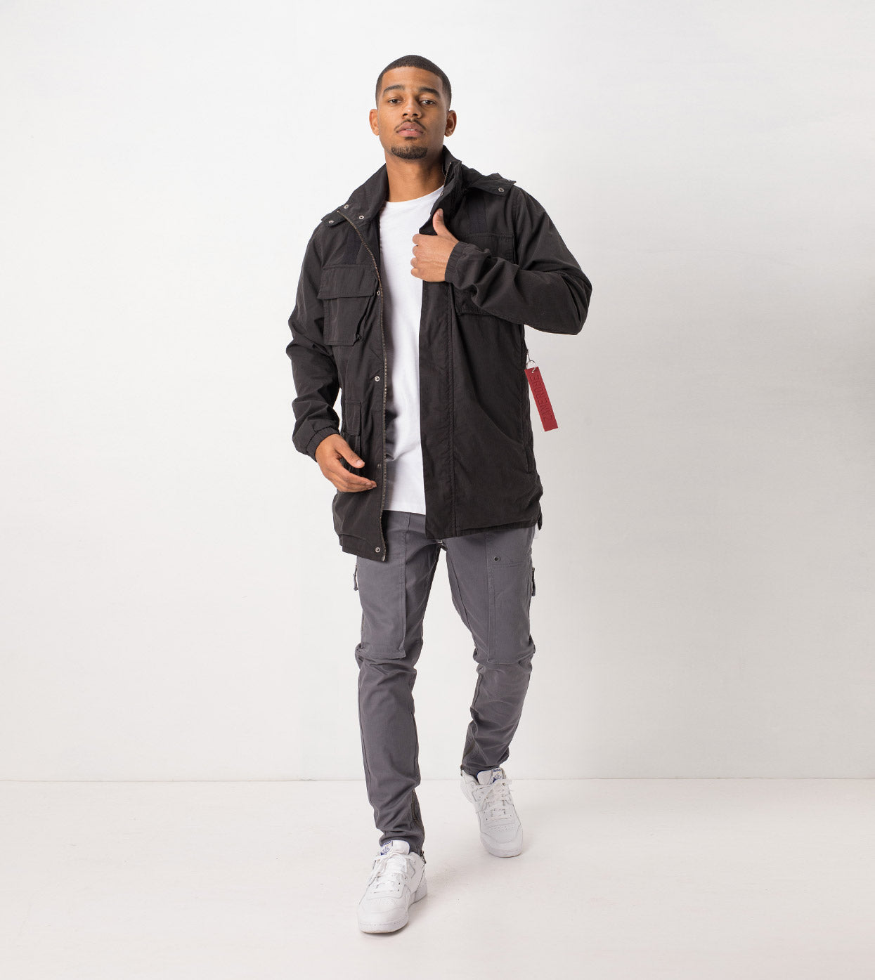 Blockshot Chino Grey