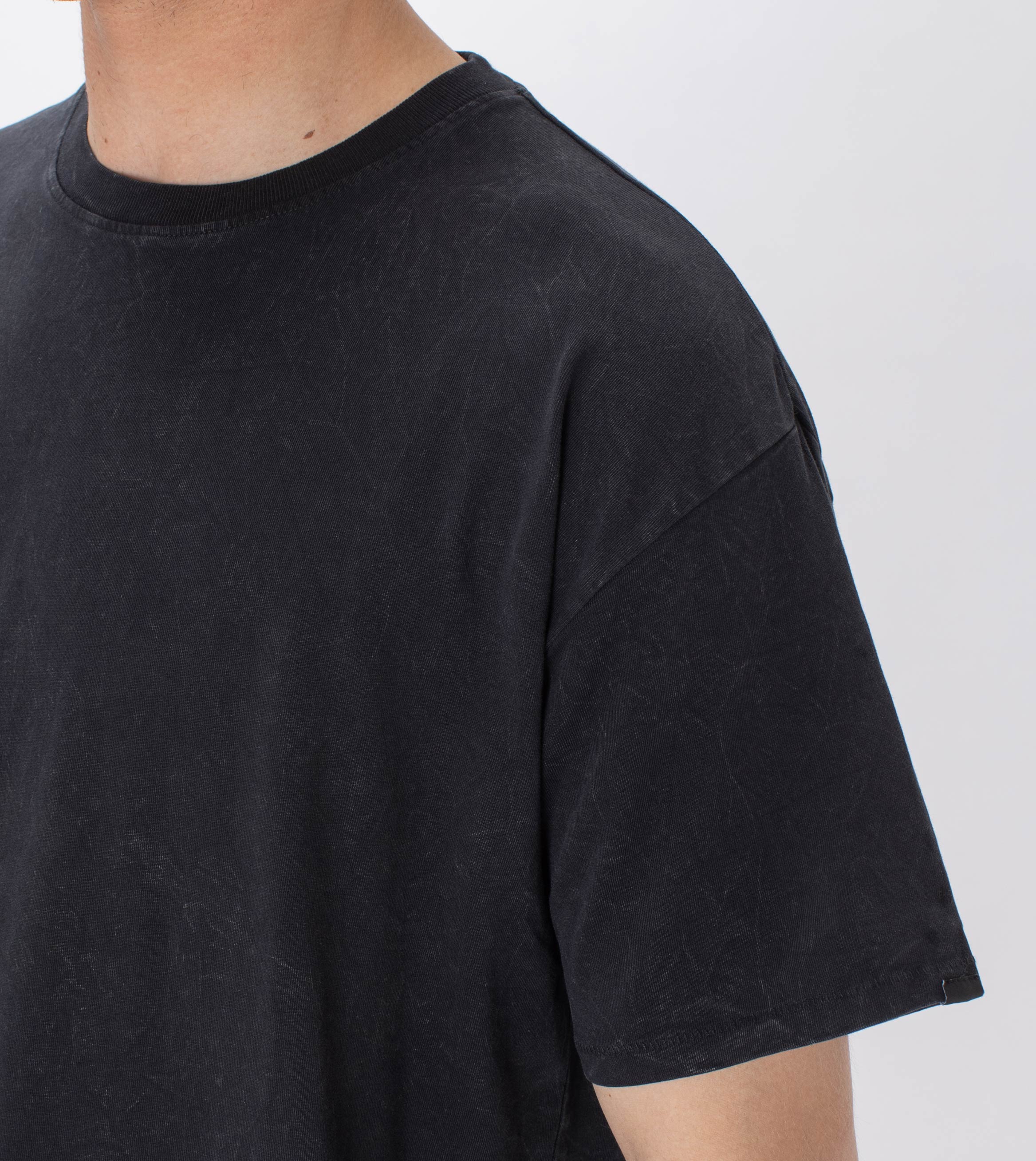 Box Tee Black Salt