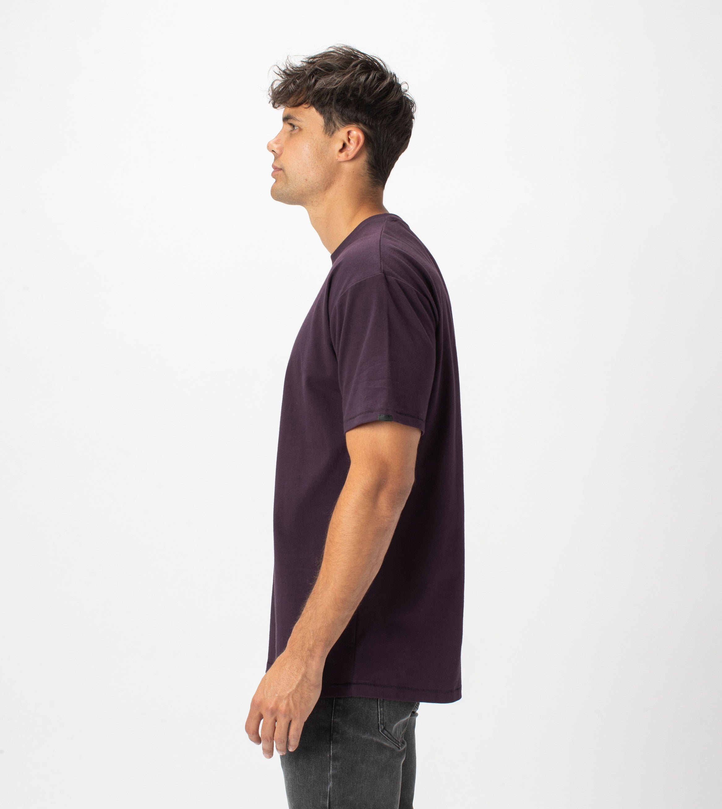 Box Tee Dk Grape