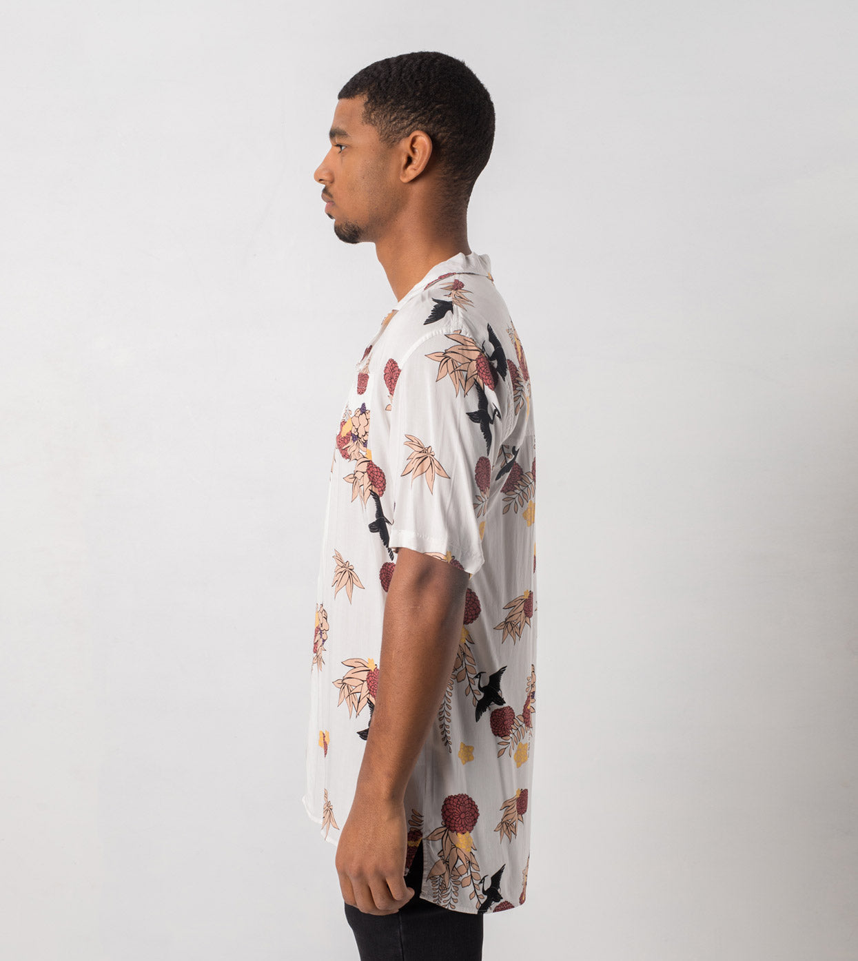 Crane SS Shirt White