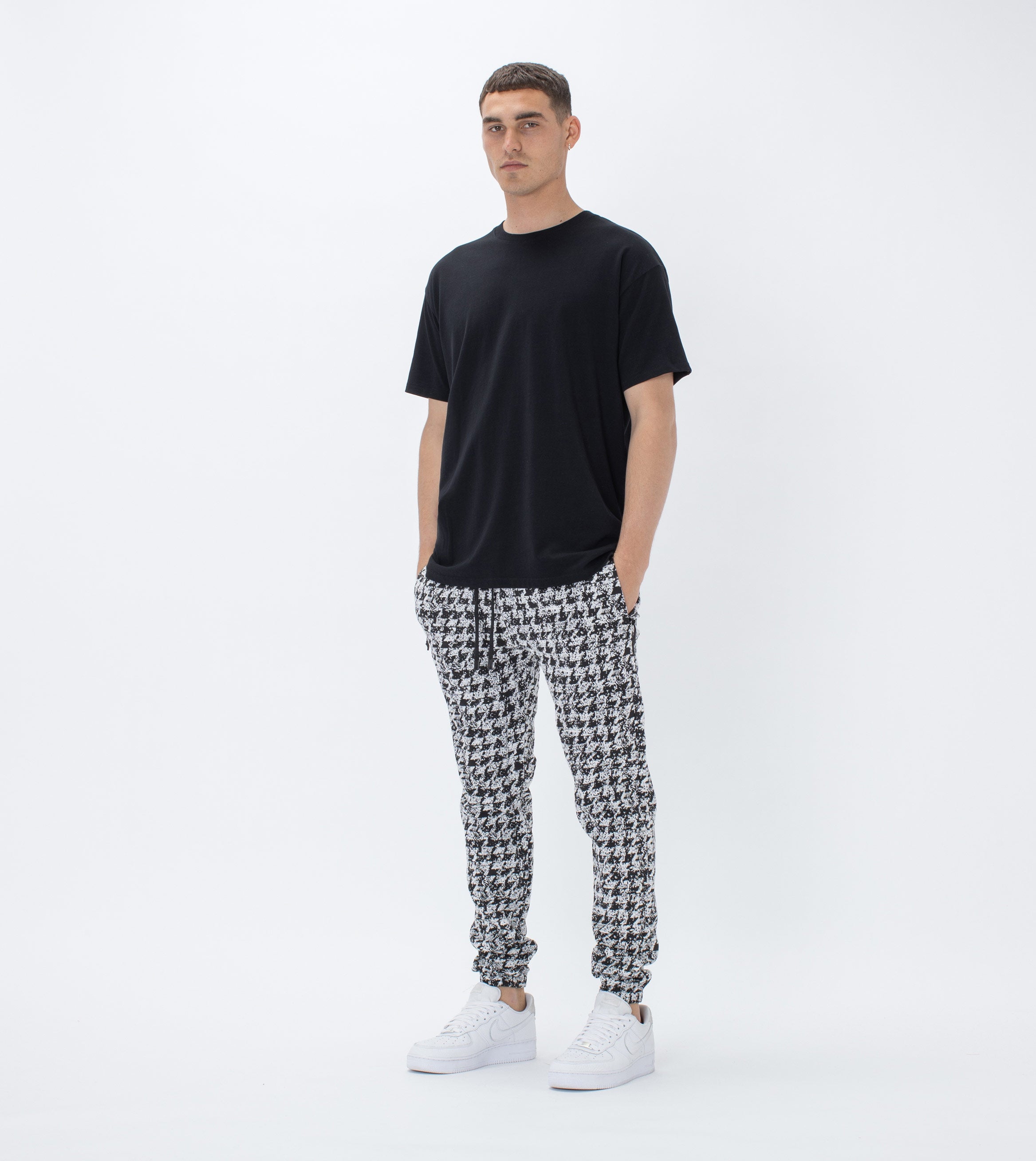 パンツ ZANEROBE Shureshot HC Flight Jogger Sureshot HT Flight Jogger Black/White