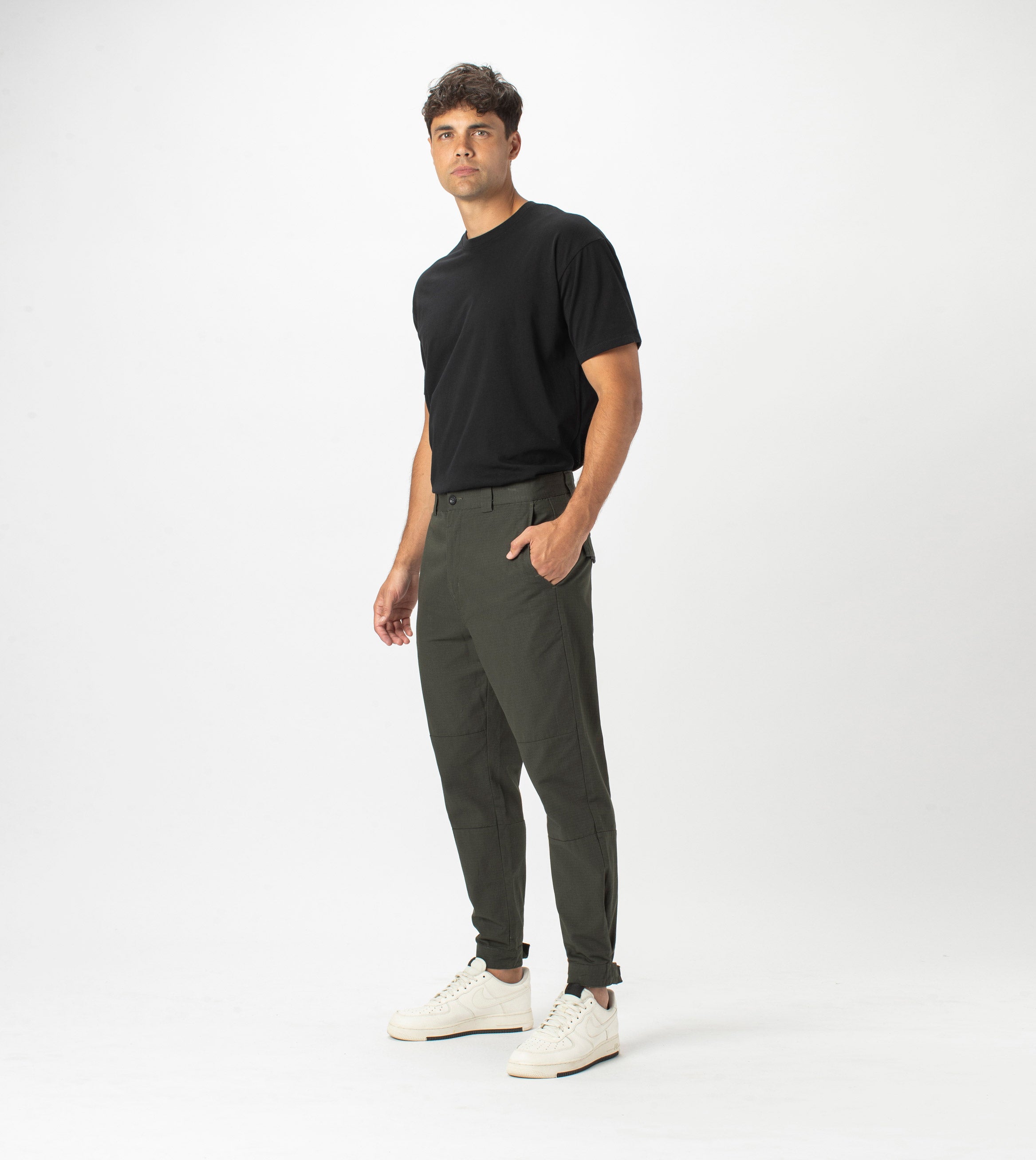 Jumpa Work Pant Dk Army