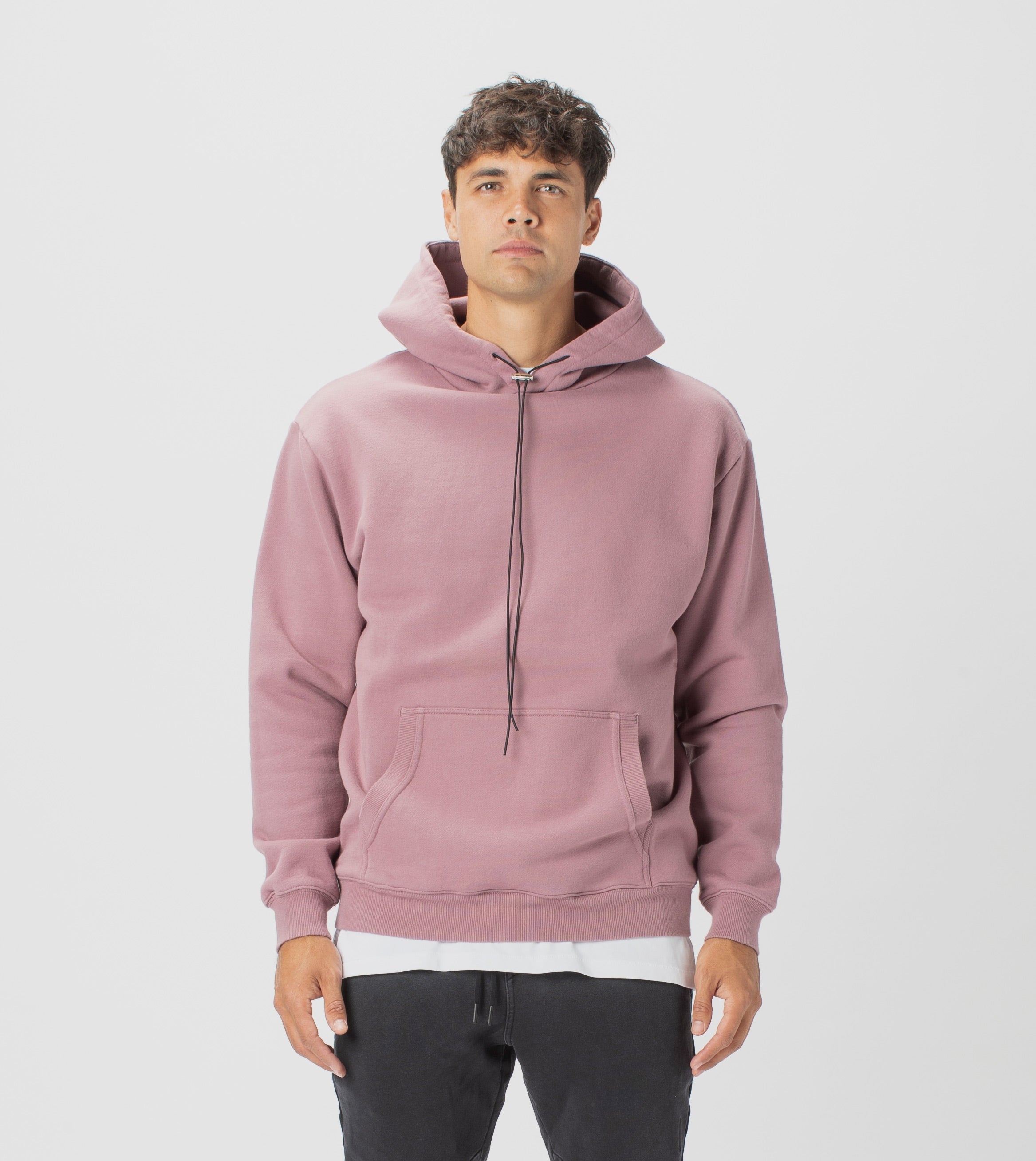 Lowgo Hood Sweat Dk Musk