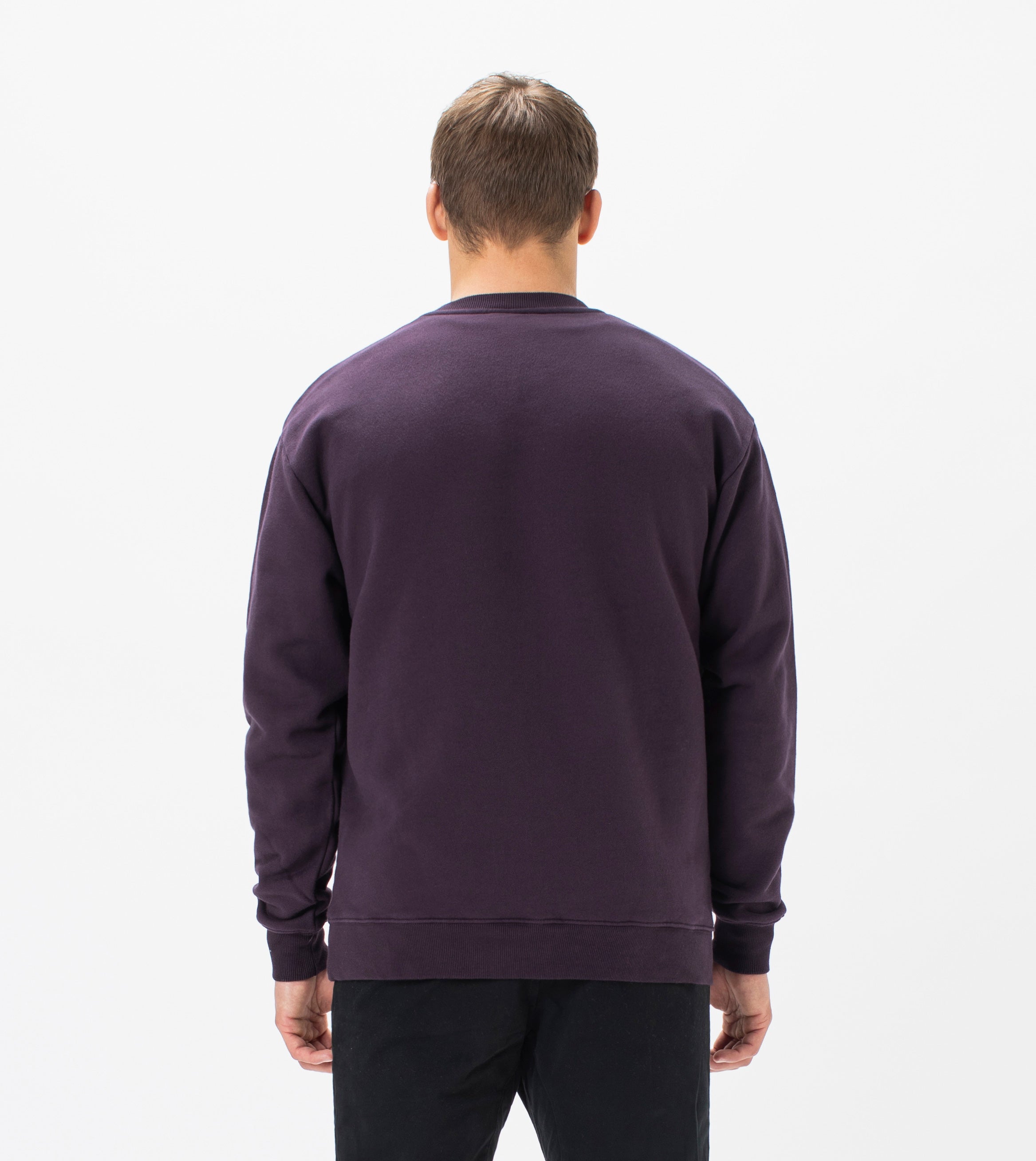 Lowgo Crew Sweat Dk Grape