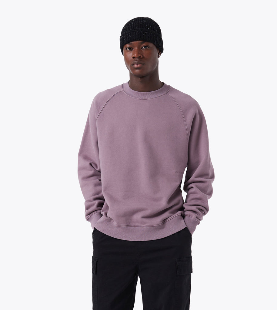 Lowgo Crew Sweat Mauve – ZANEROBE