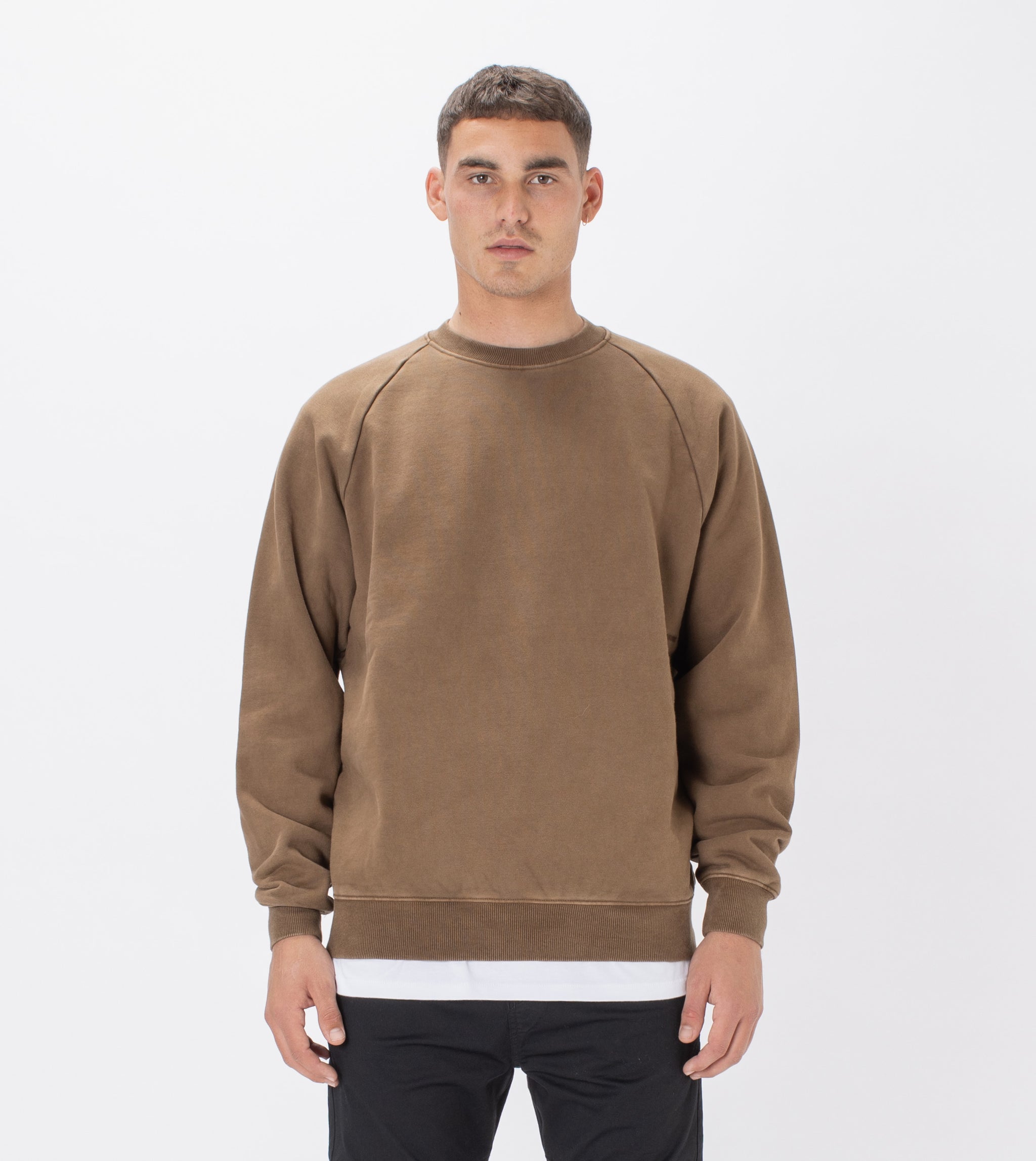 ZANEROBE Faded Brown buy Hoodie Pullover Sweatshirt Sweater