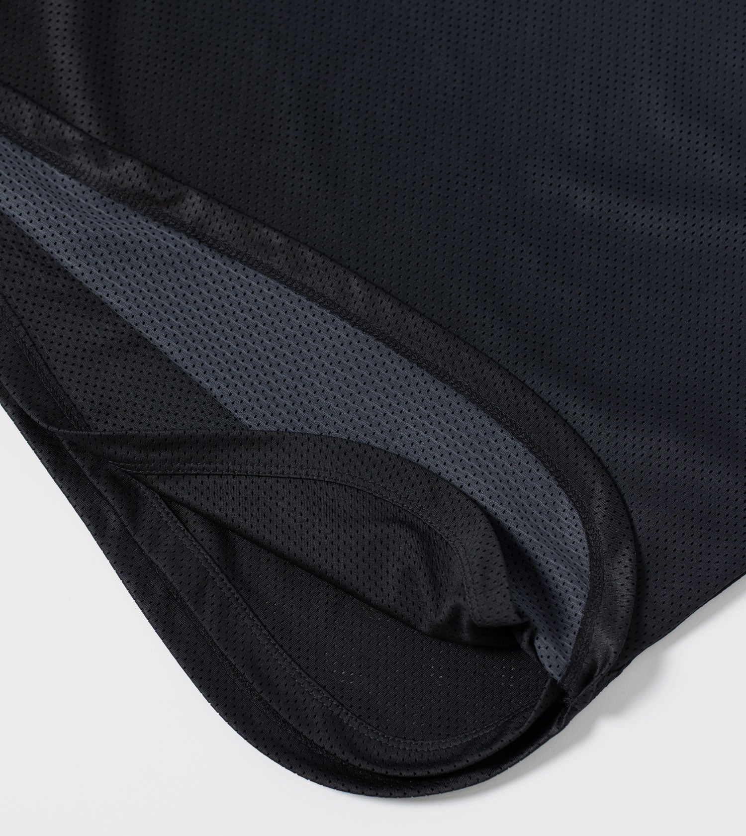 Ombre Mesh Rugger Tank Black/Grey