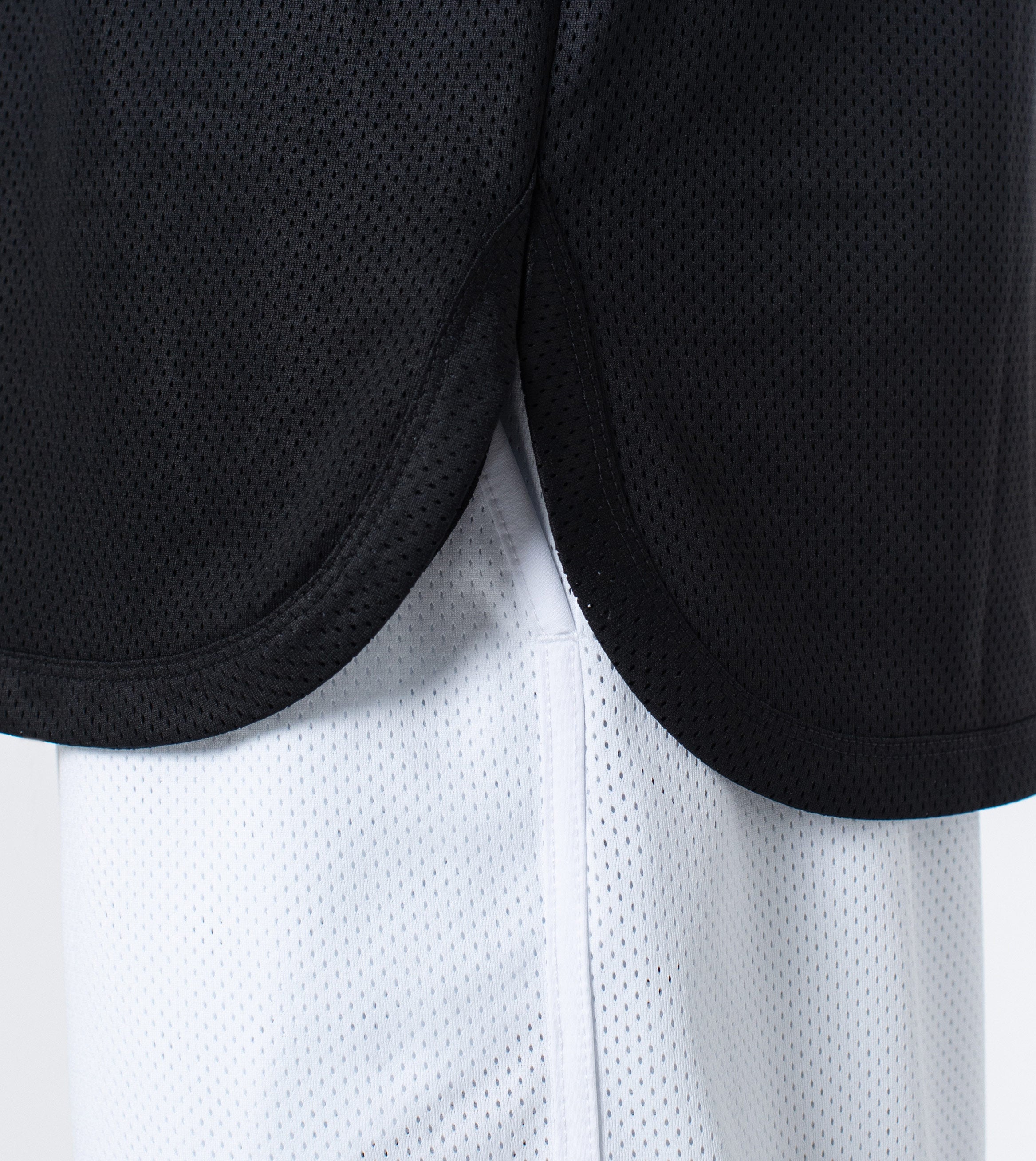 Ombre Mesh Rugger Tank Black/Grey