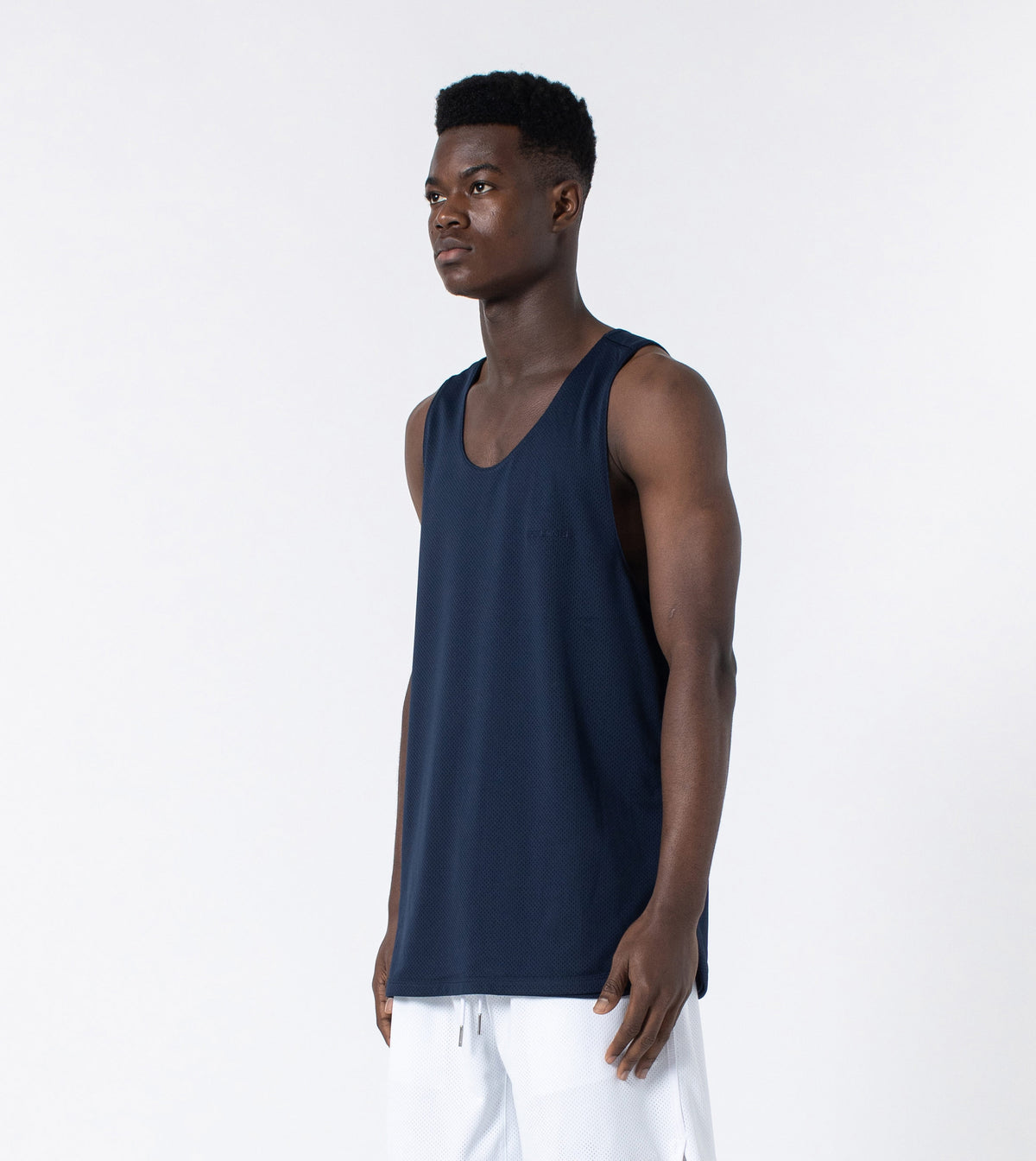 Tank Ragrets Mesh Rugger Tank Indigo