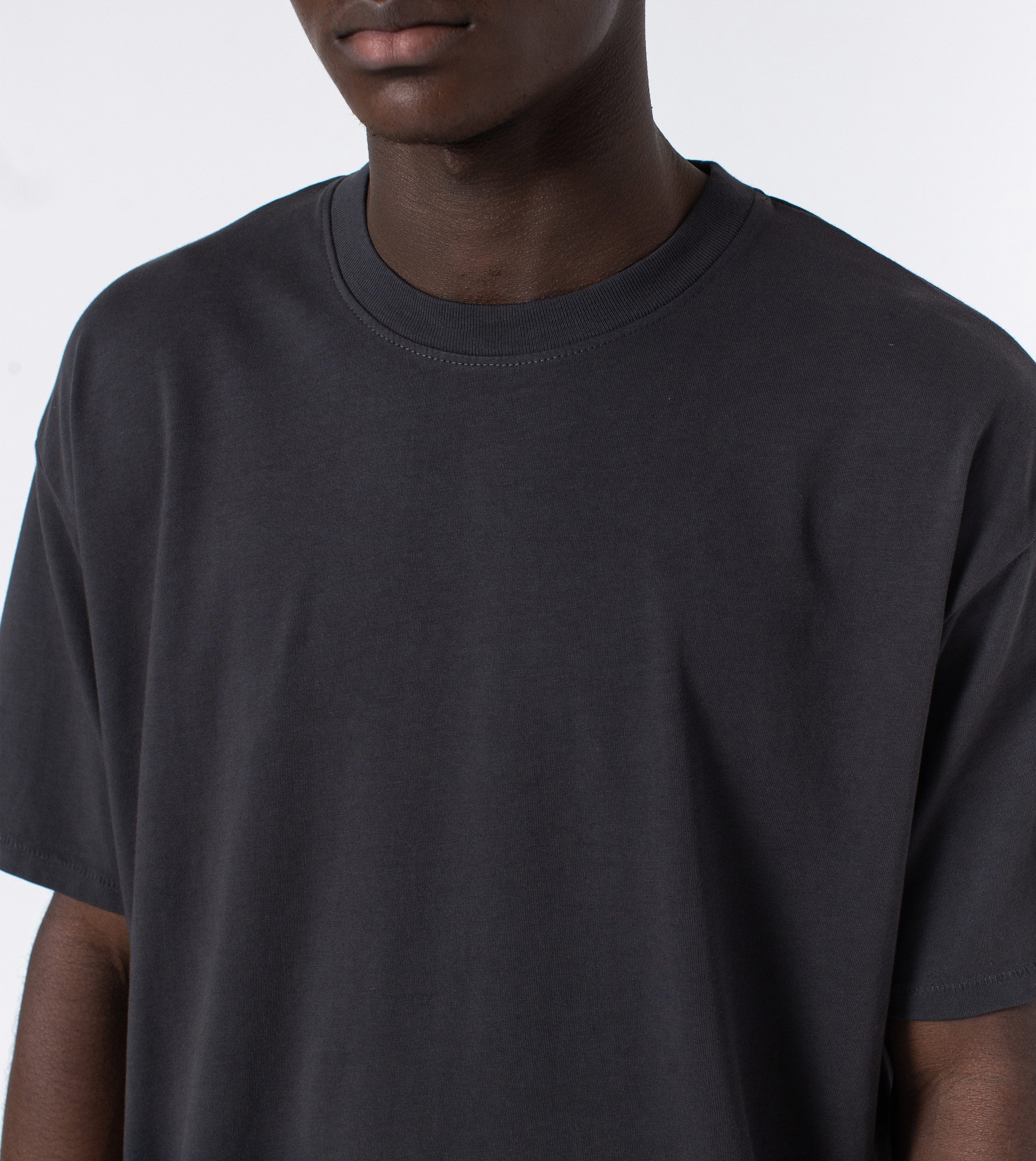 Ombre Box Tee Black/Grey