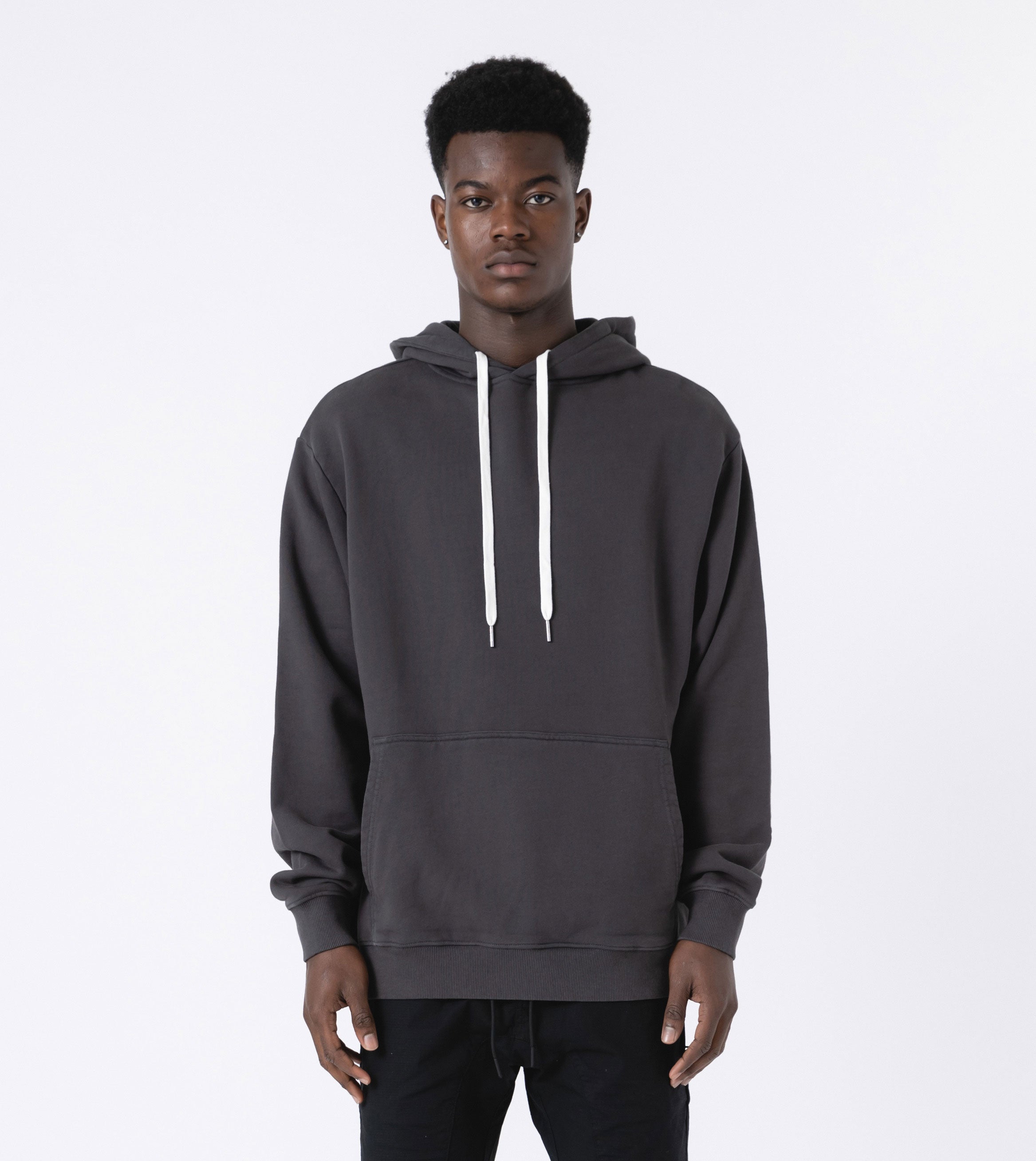 Orgo Hood Sweat GD Dk Grey