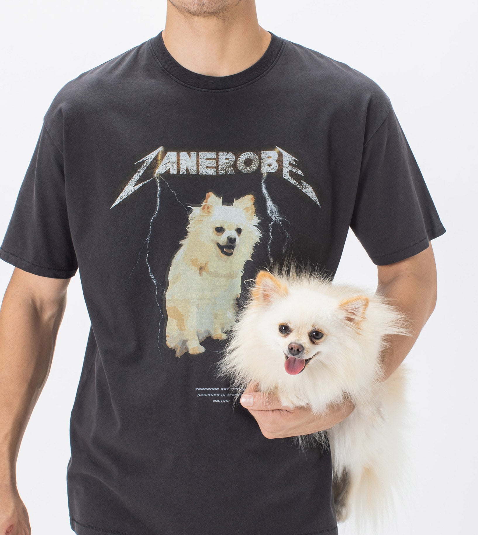 PPJ Box Tee GD Black