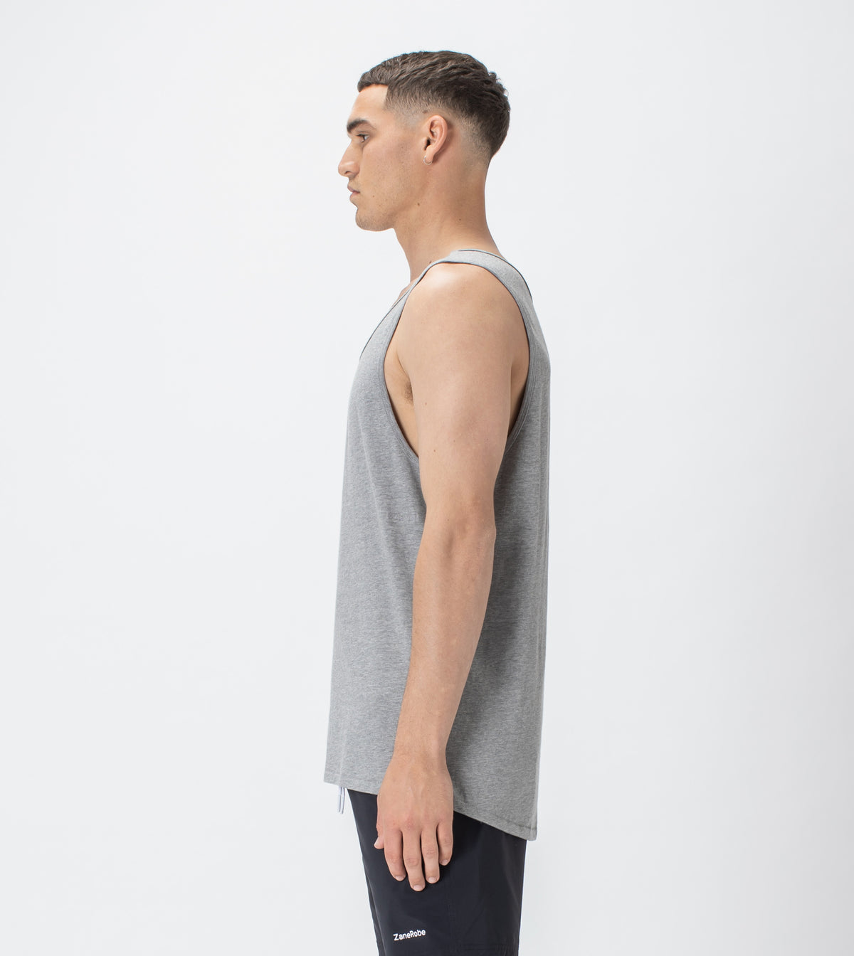 Tank Ragrets Rugger Tank Dk Grey Marle