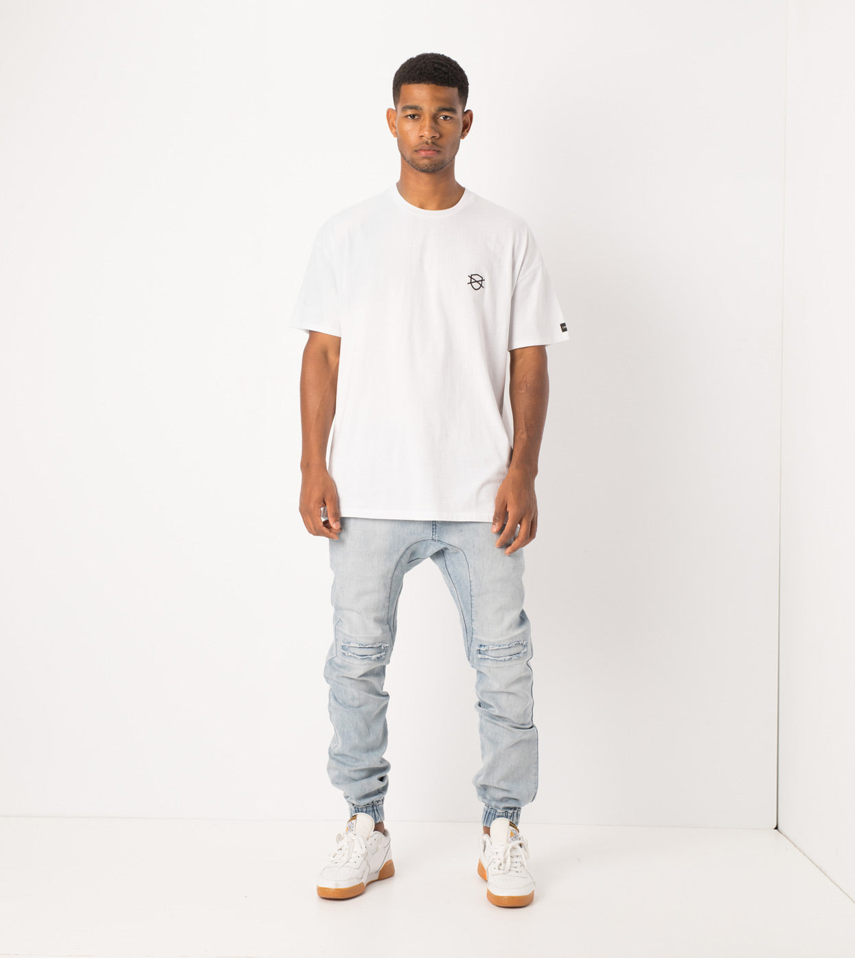 Shield Rugger Tee White