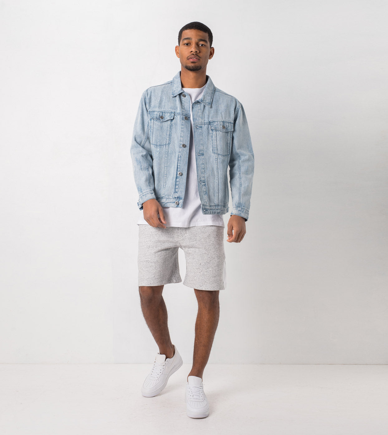 Sideline Track Short Storm Marle