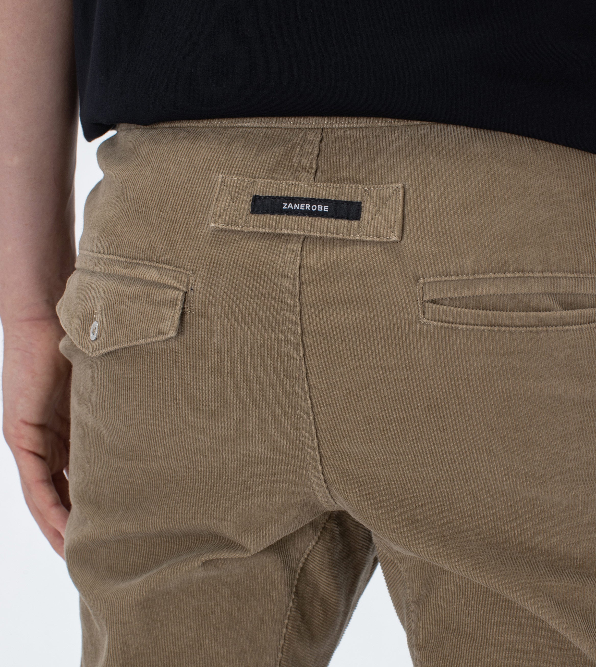 Sureshot Cord Jogger Sandstone