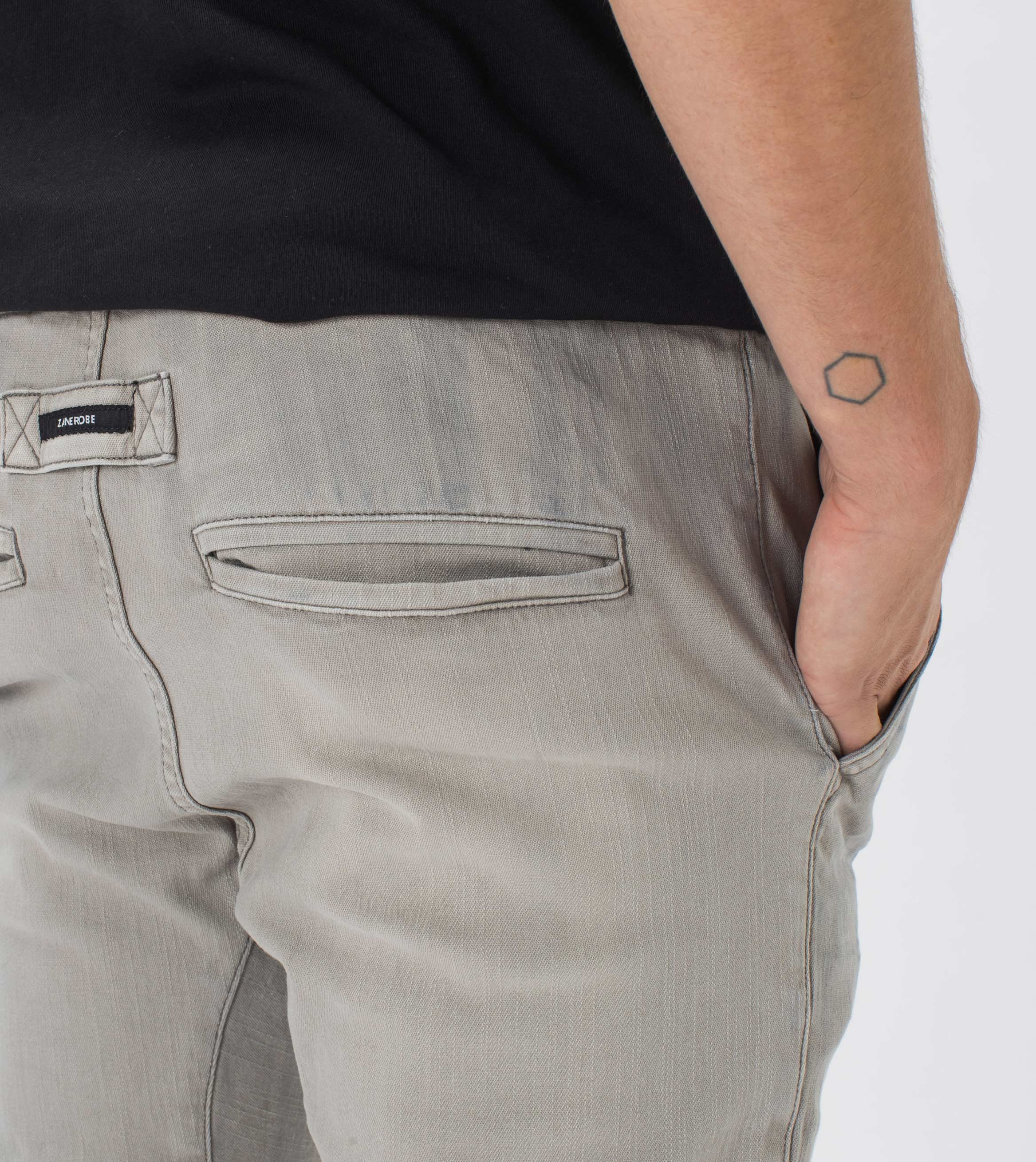 Sureshot Denim Jogger Whitewash Grey