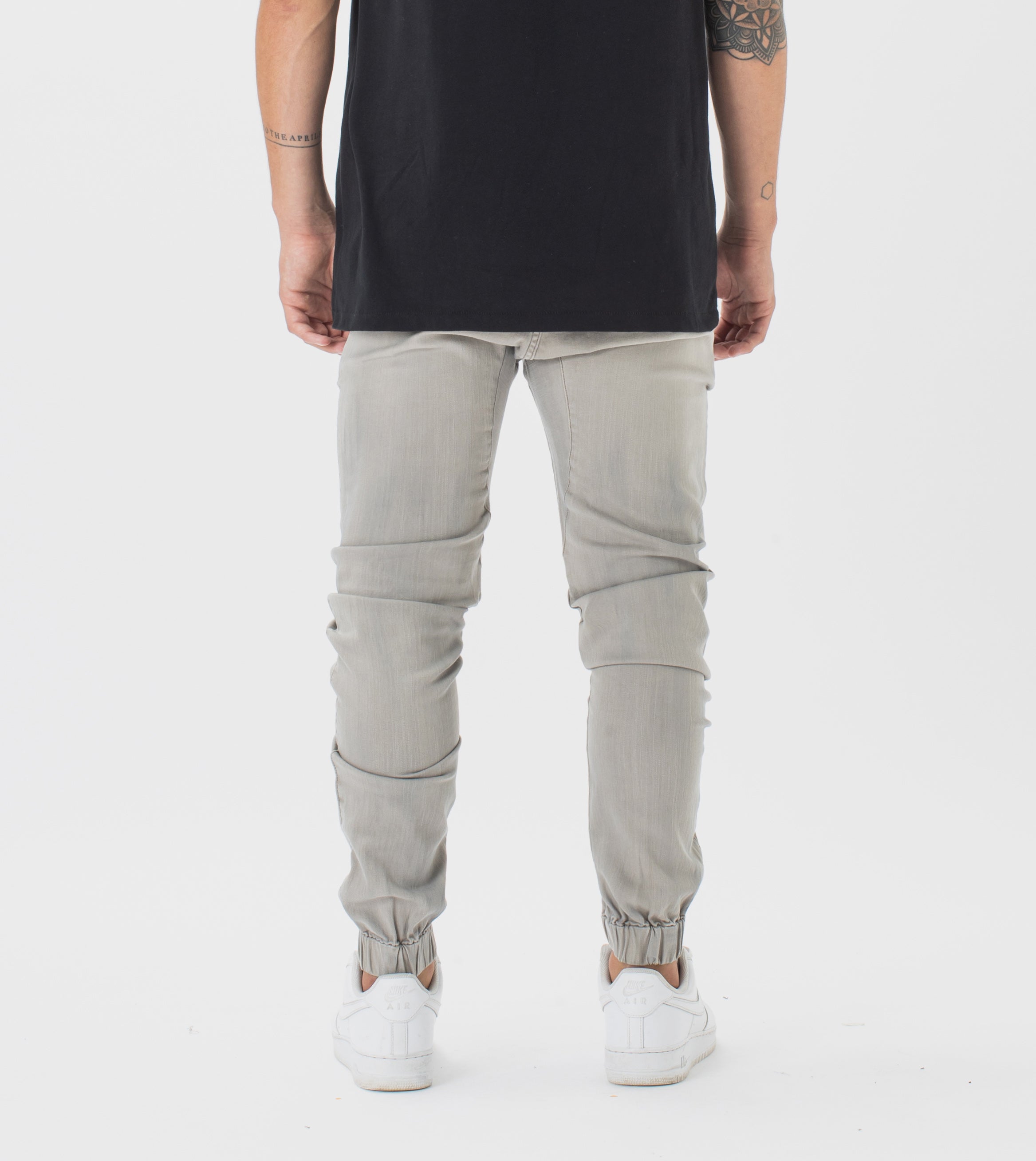Sureshot Denim Jogger Whitewash Grey